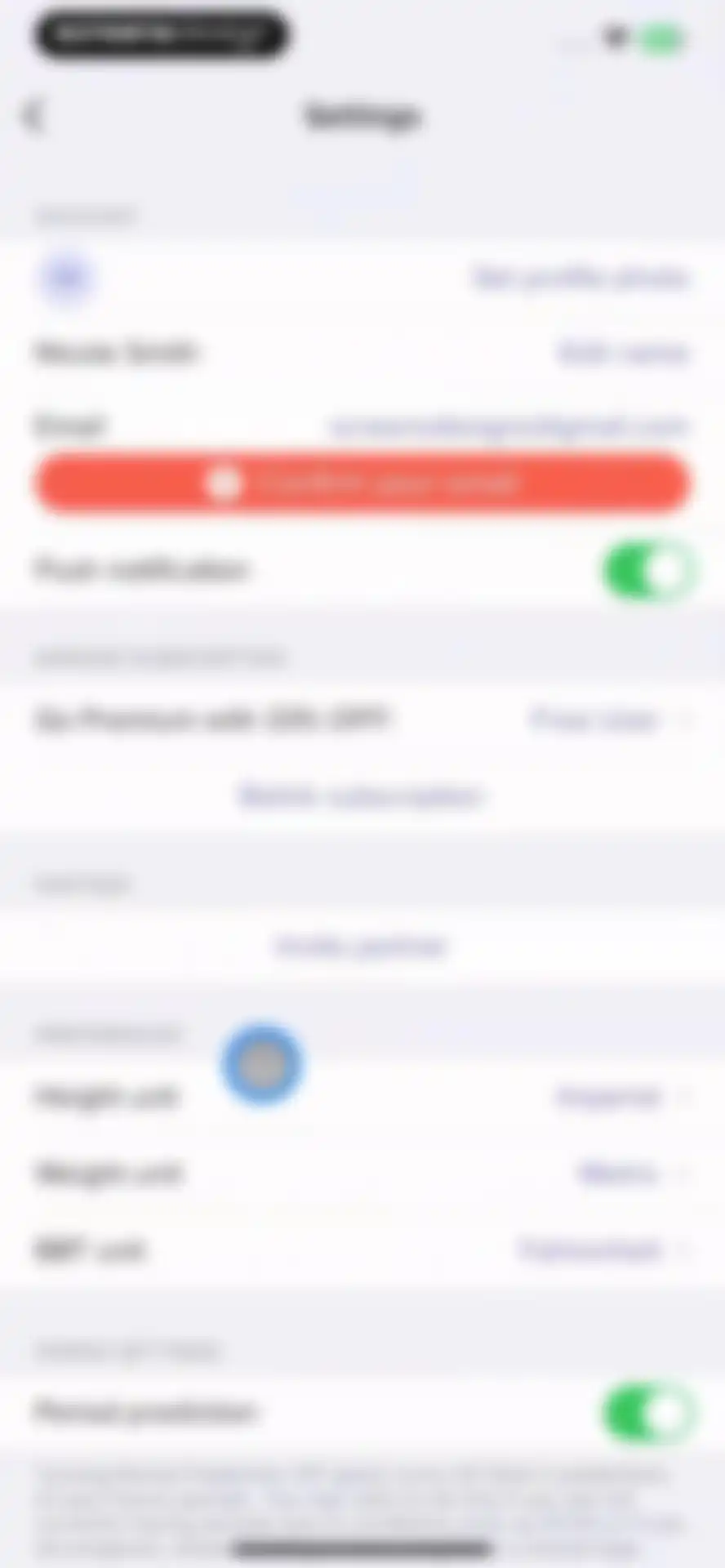 Glow Ovulation & Period App screen 67