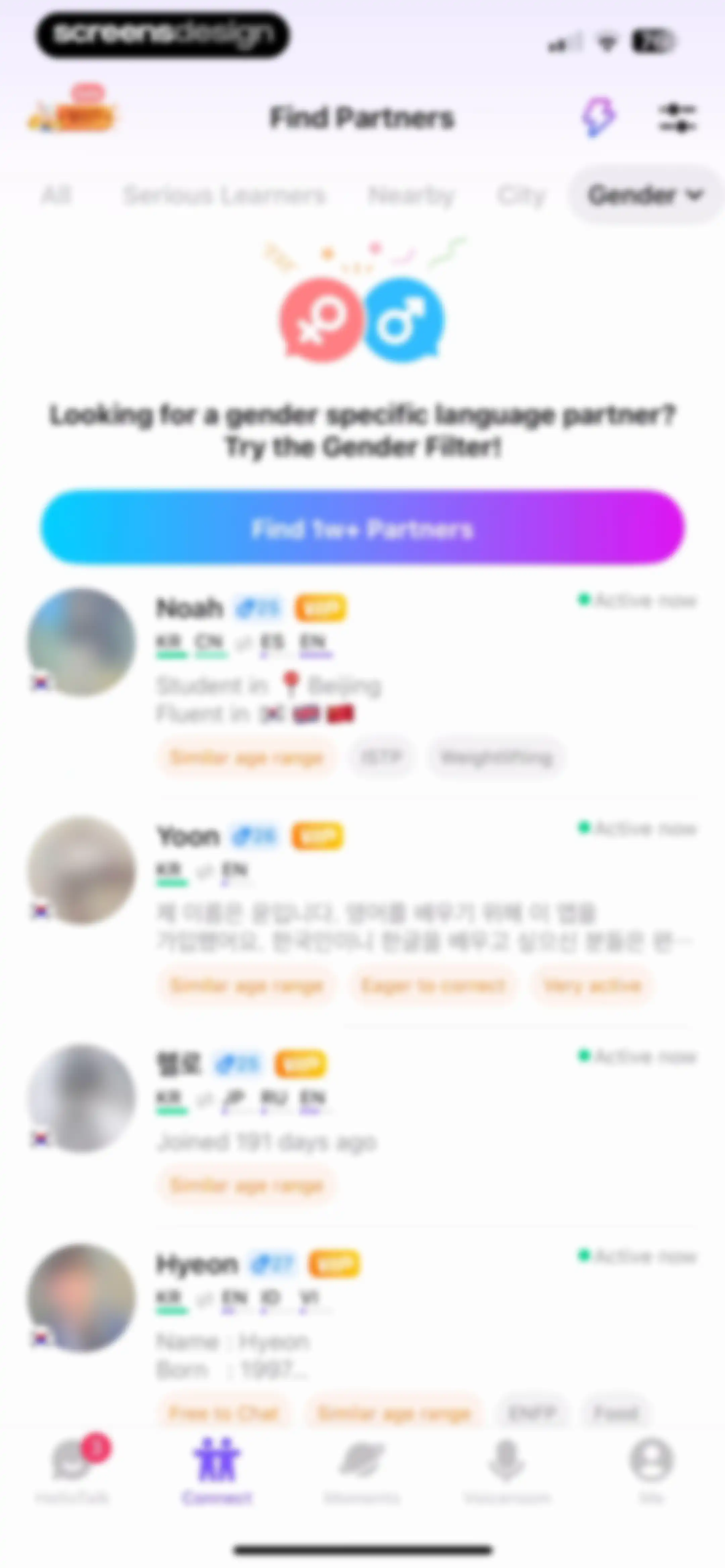 HelloTalk - Language Learning screen 122