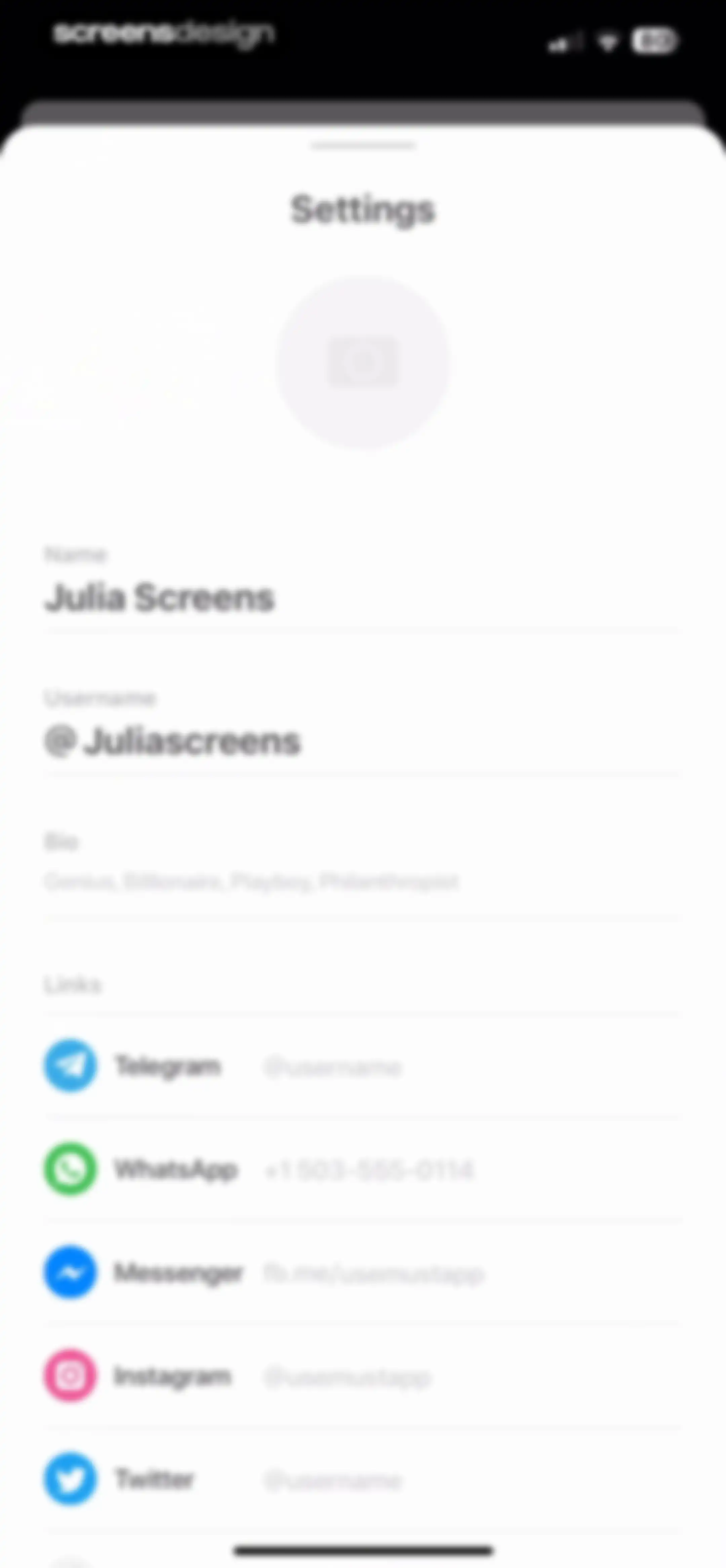 Must for Movies & TV screen 100