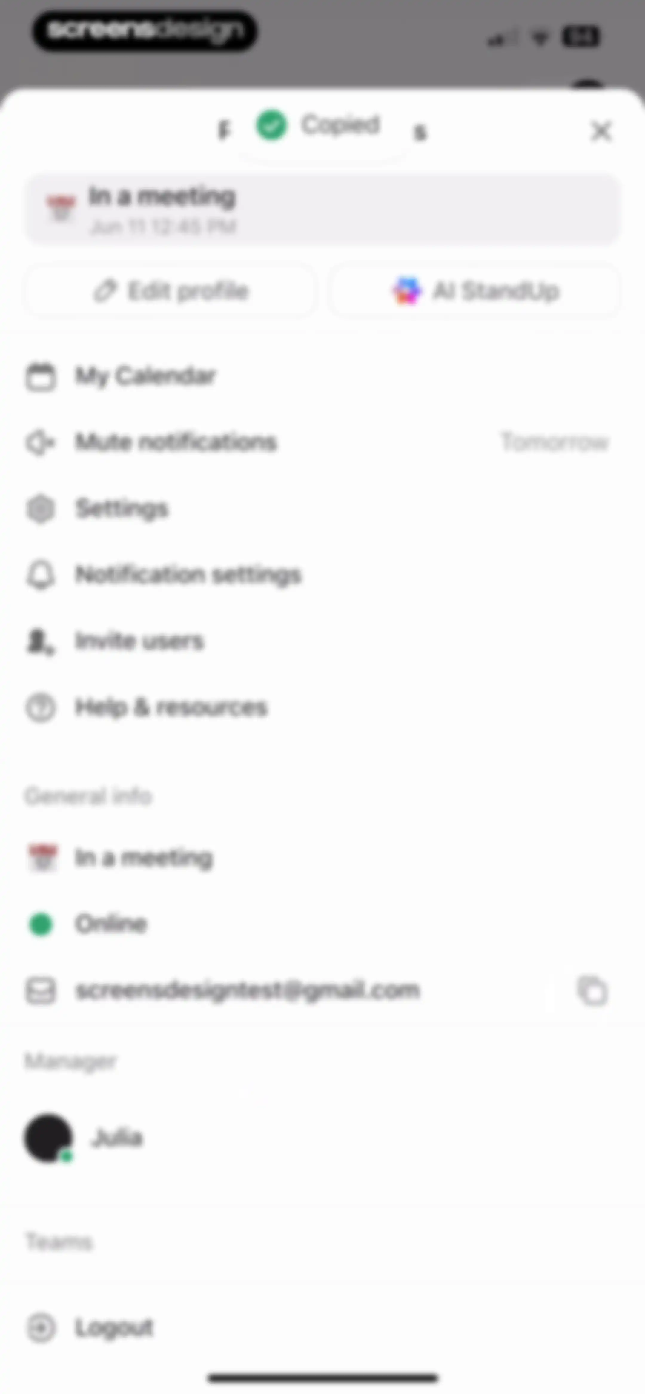 ClickUp: Tasks, Chat, Docs, AI screen 219