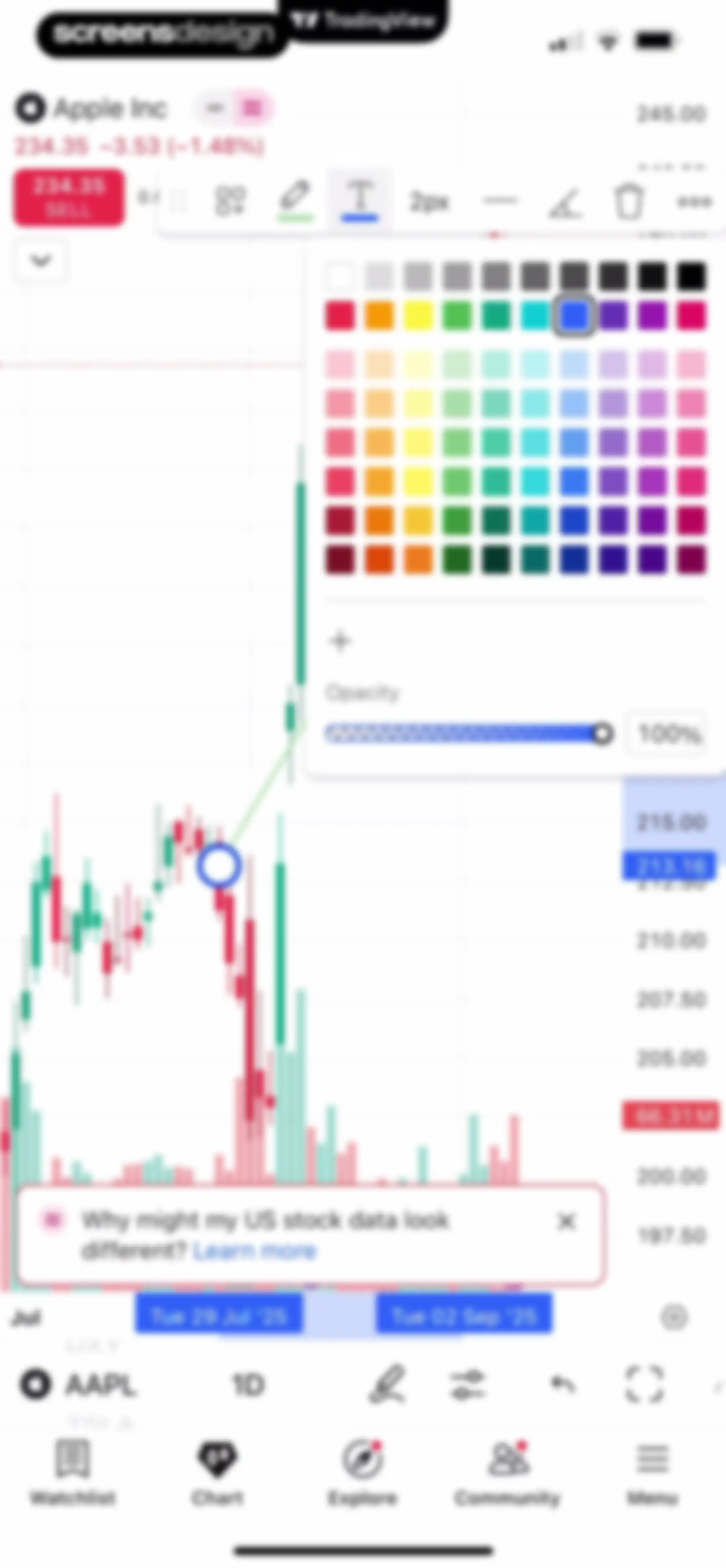 TradingView: Track All Markets screen 68