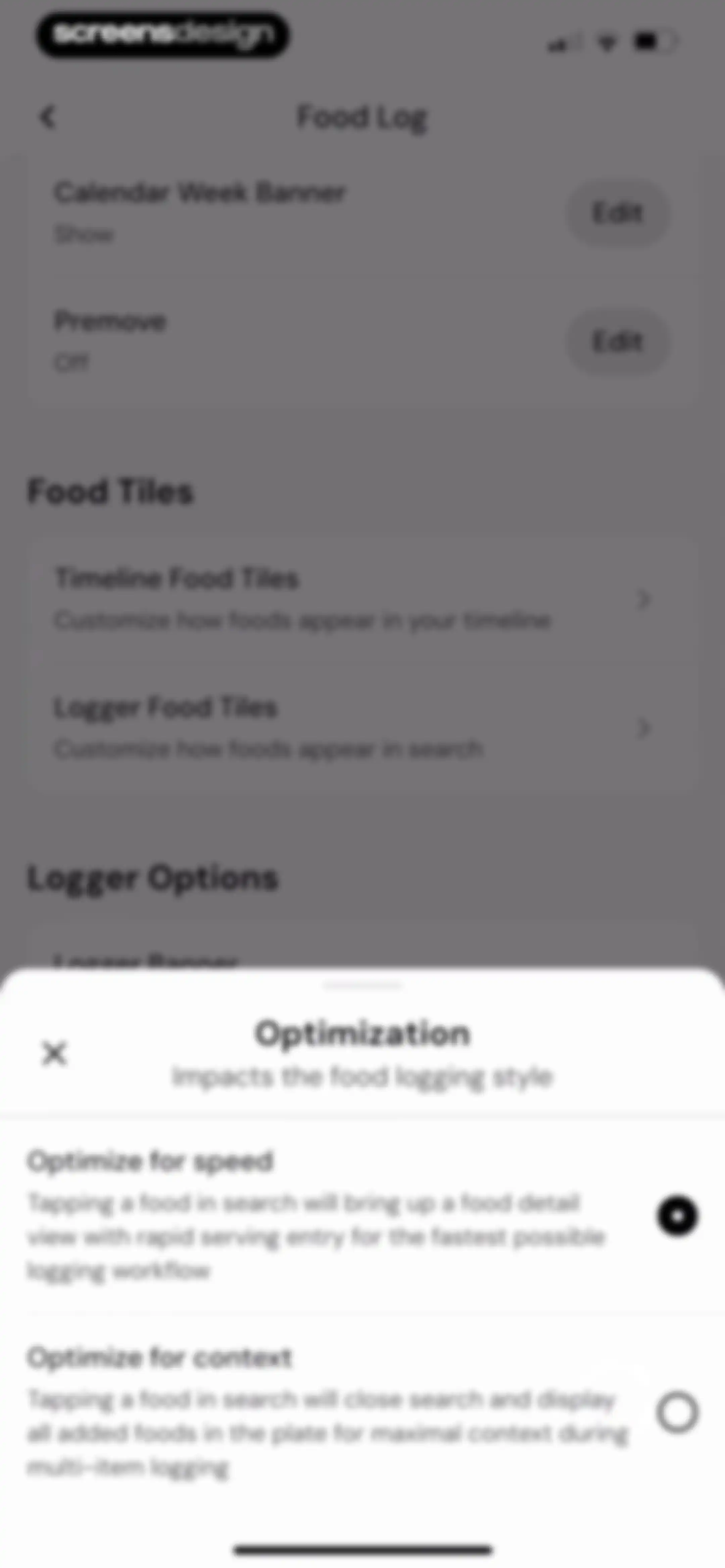 MacroFactor - Macro Tracker screen 219