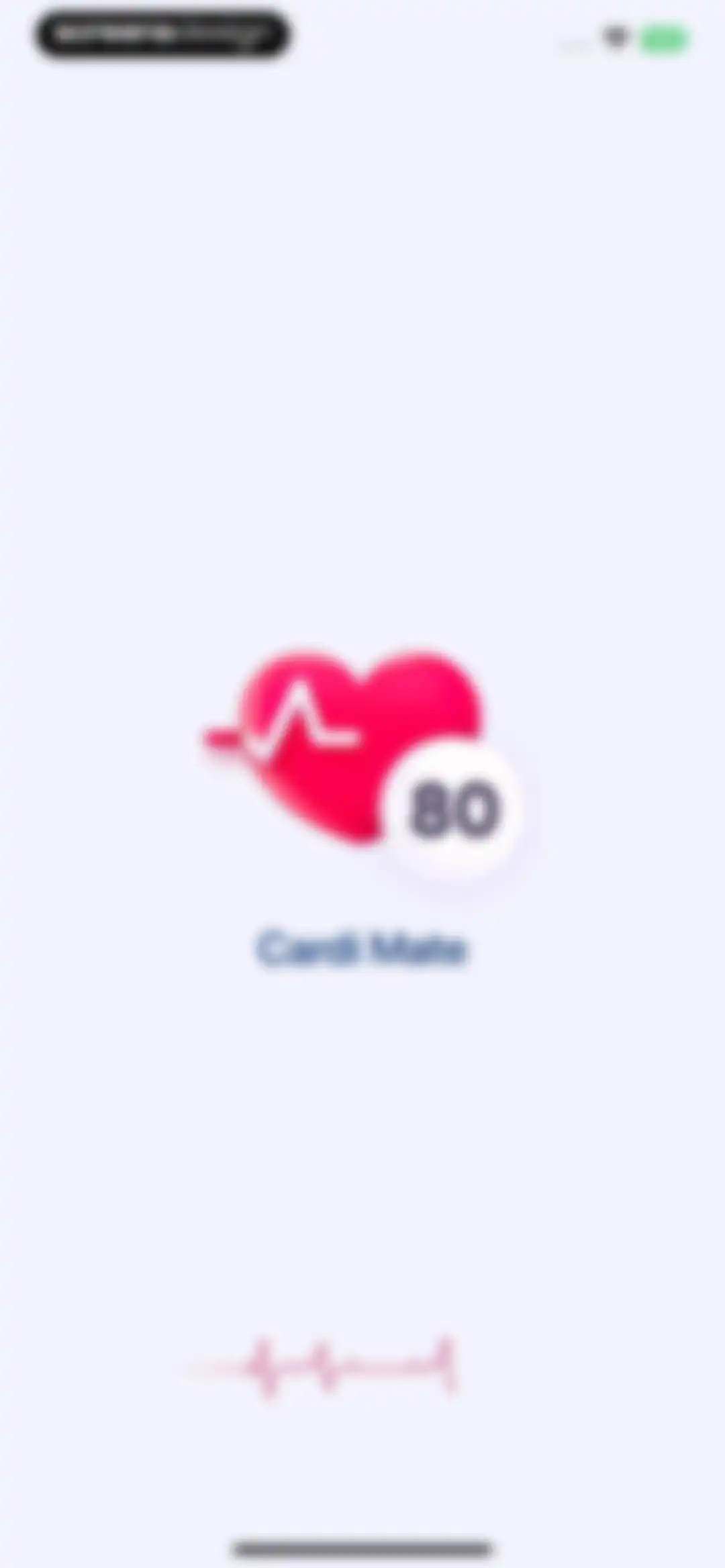 Cardi Mate: Heart Rate Monitor screen 1
