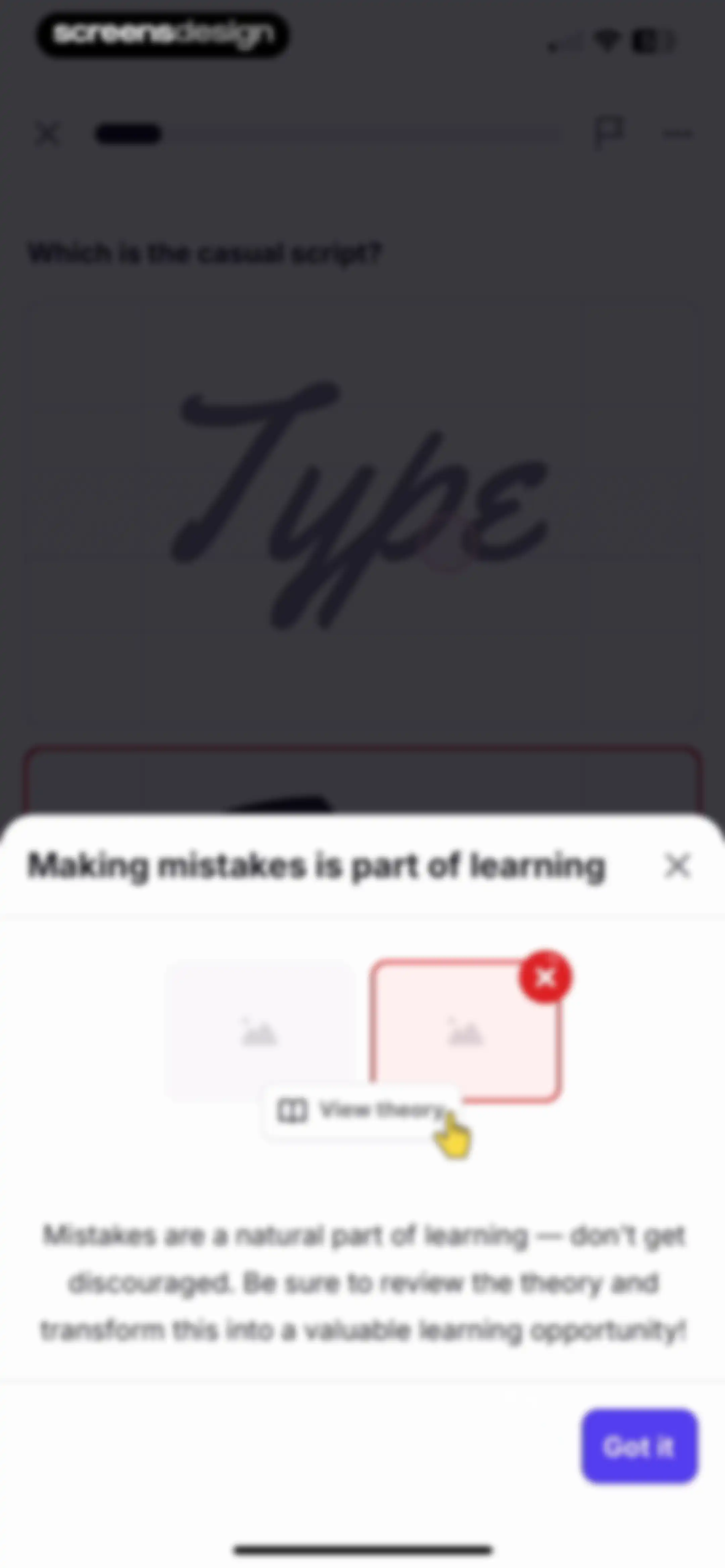 Uxcel: Learn UX & UI Design screen 39