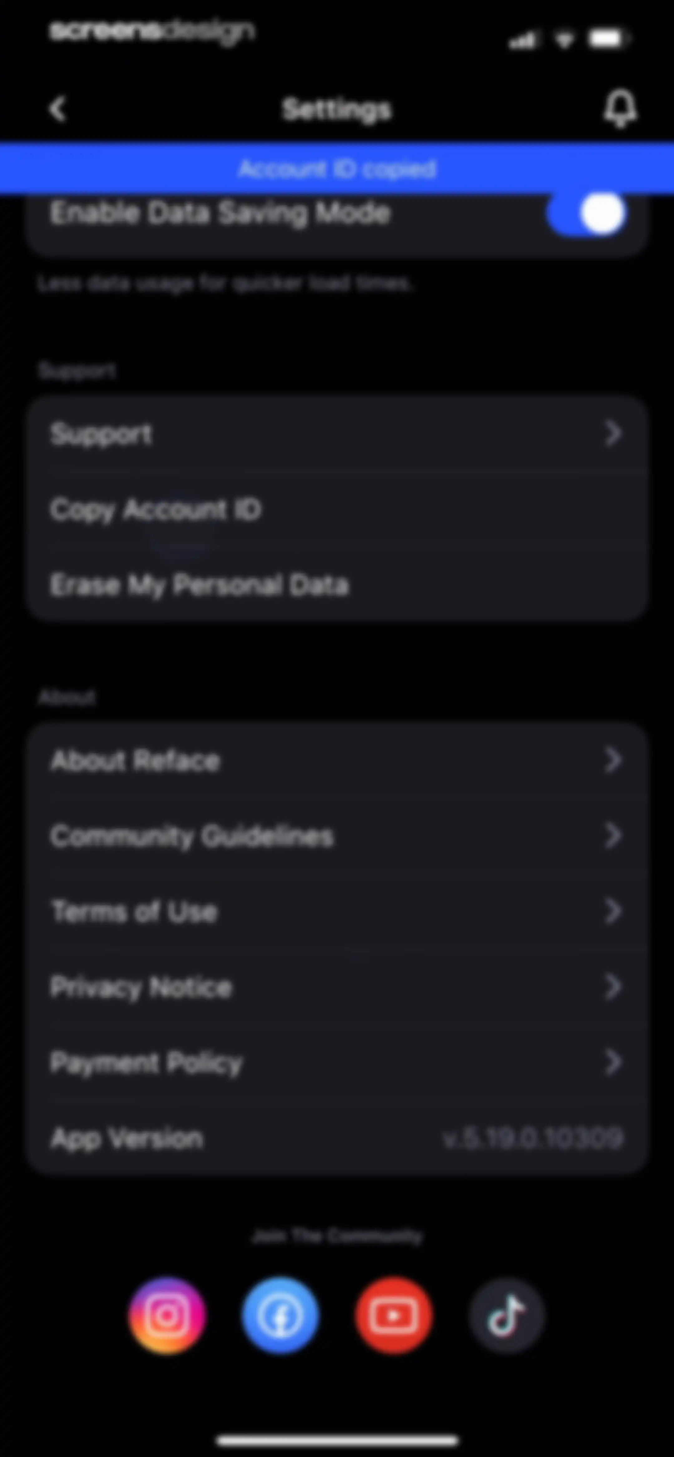 Reface: Face Edit AI Photo App screen 111