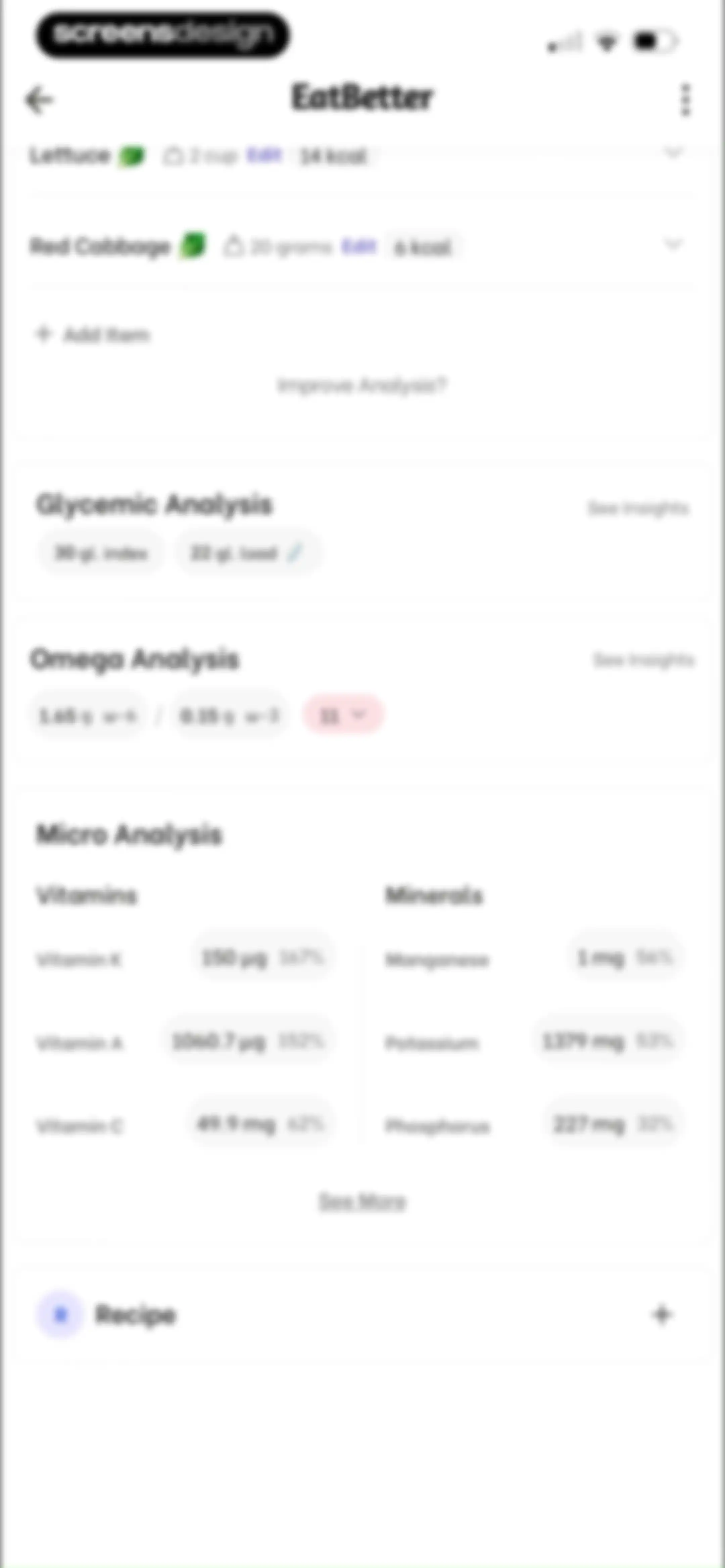 EatBetter: AI Food Journal screen 90