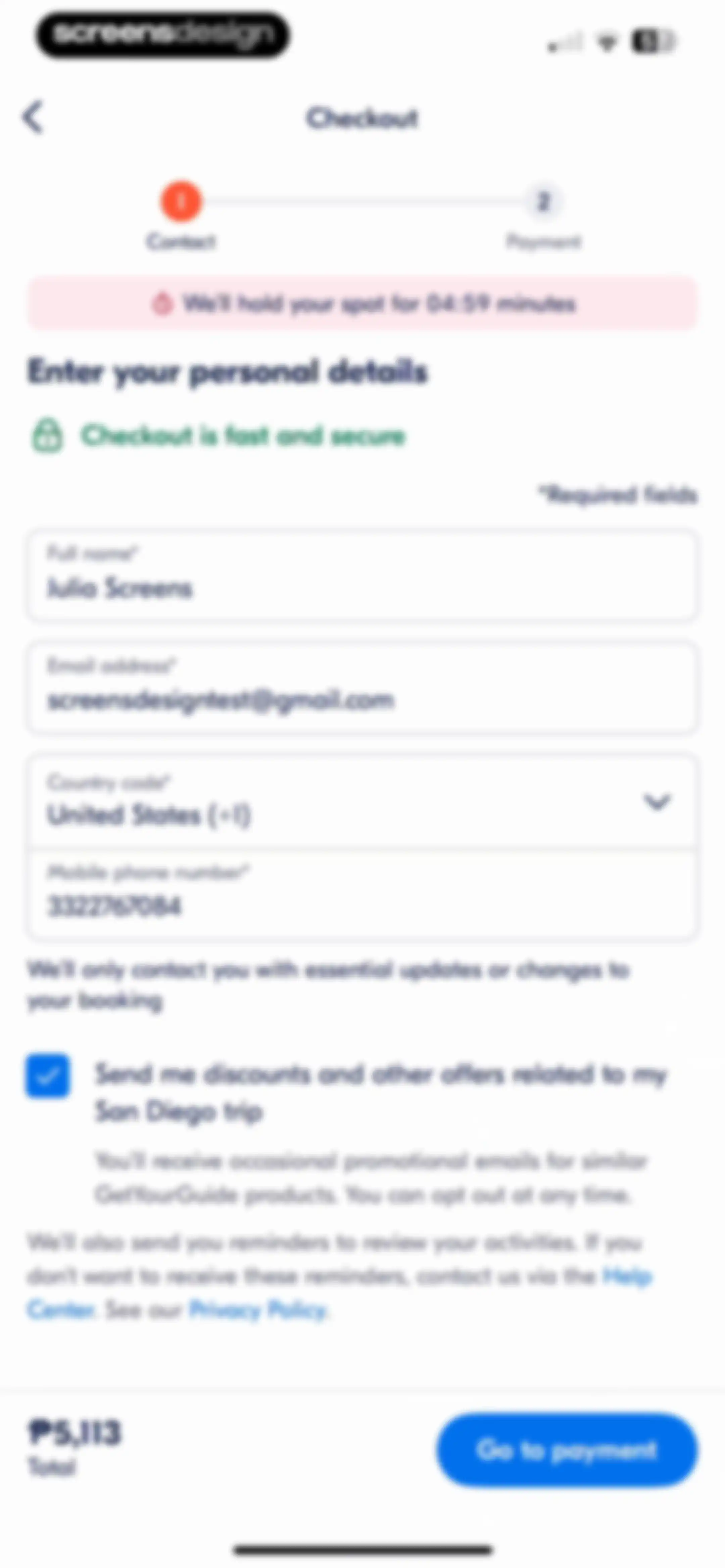 GetYourGuide: Plan & Book screen 100