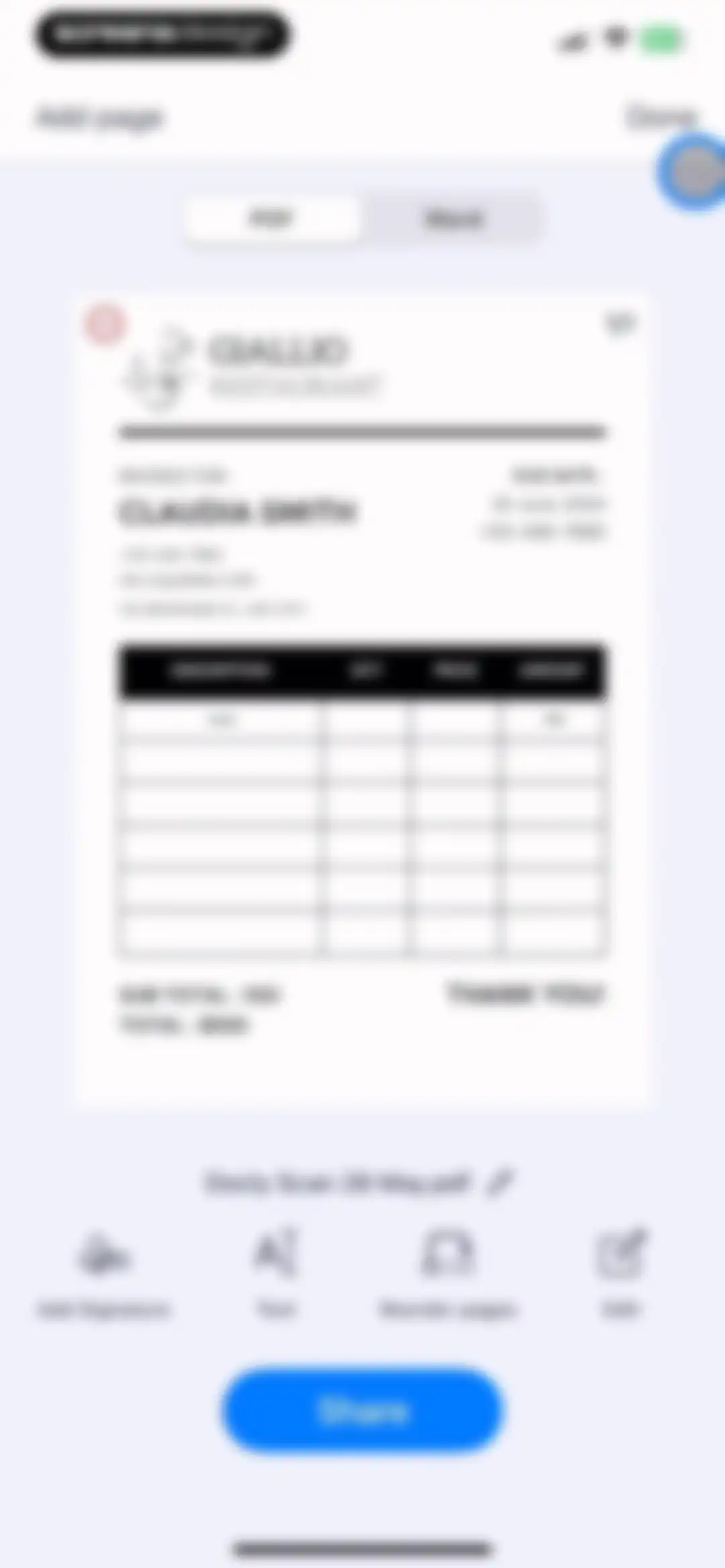 PDF Scanner AI: Scan Documents screen 31