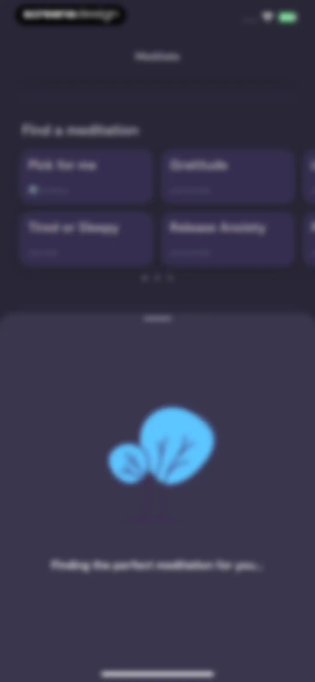 Mindfulness.com Meditation App screen 71