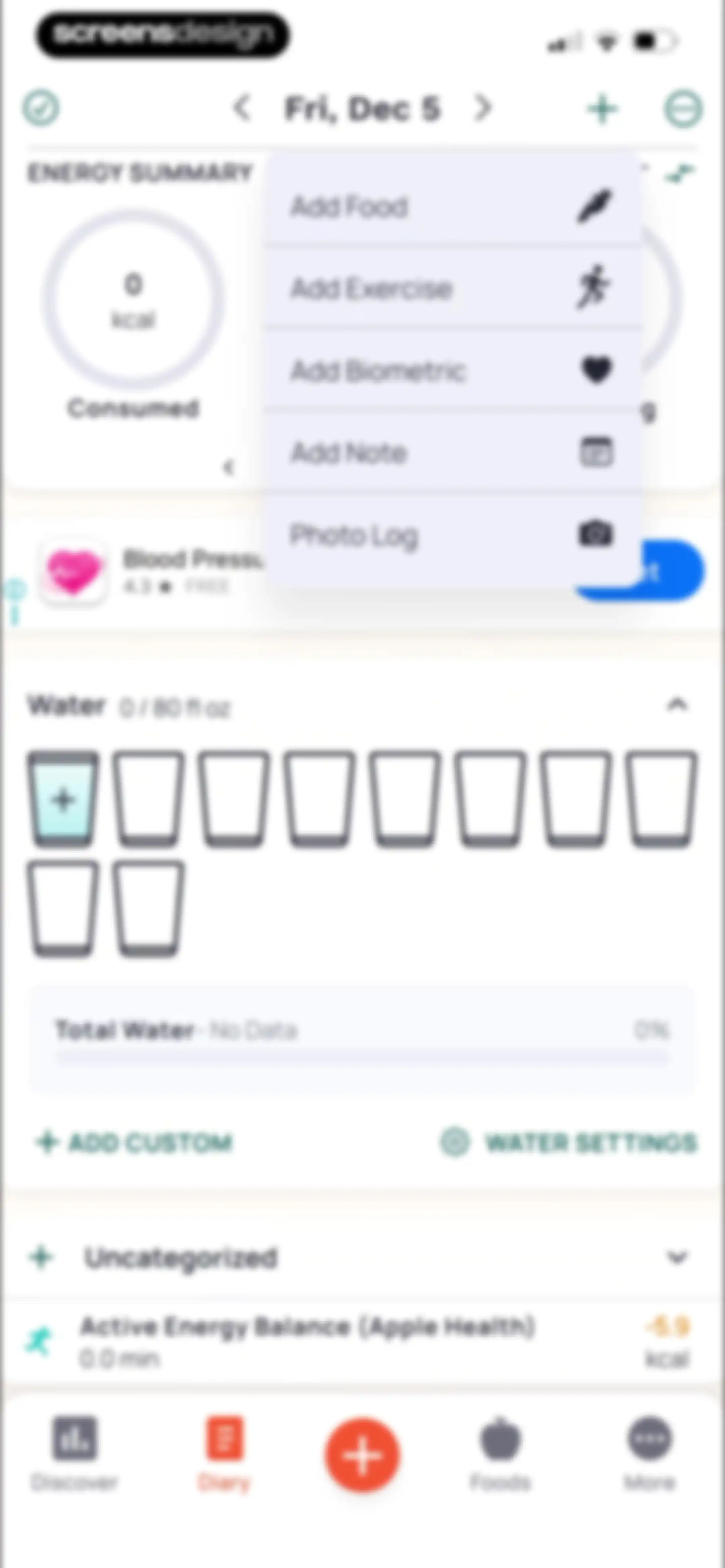 Cronometer: Calorie Counter screen 115