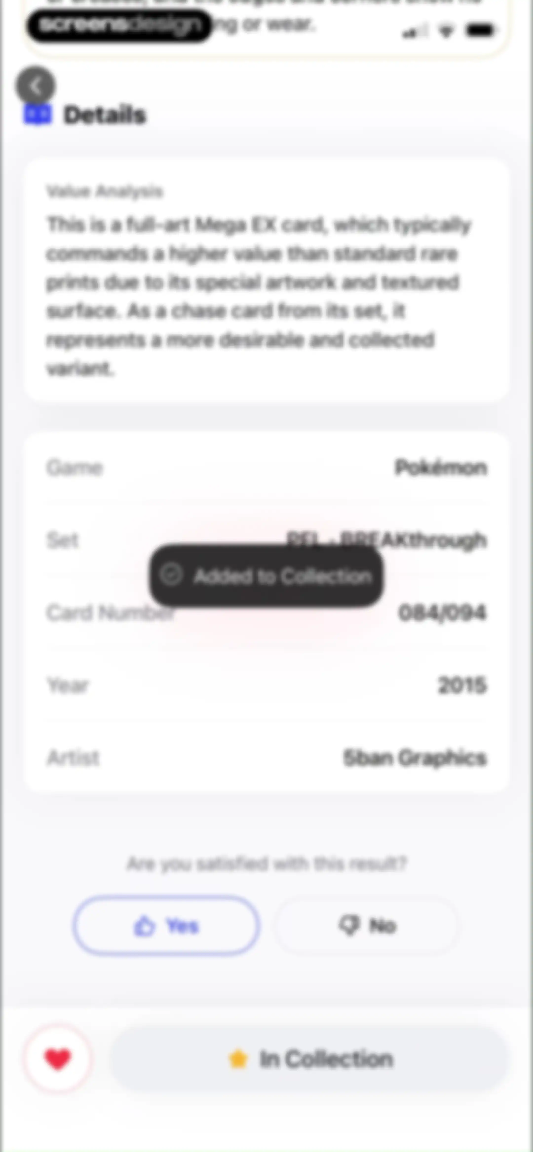 TCG Card Scanner & Value-Foloy screen 21