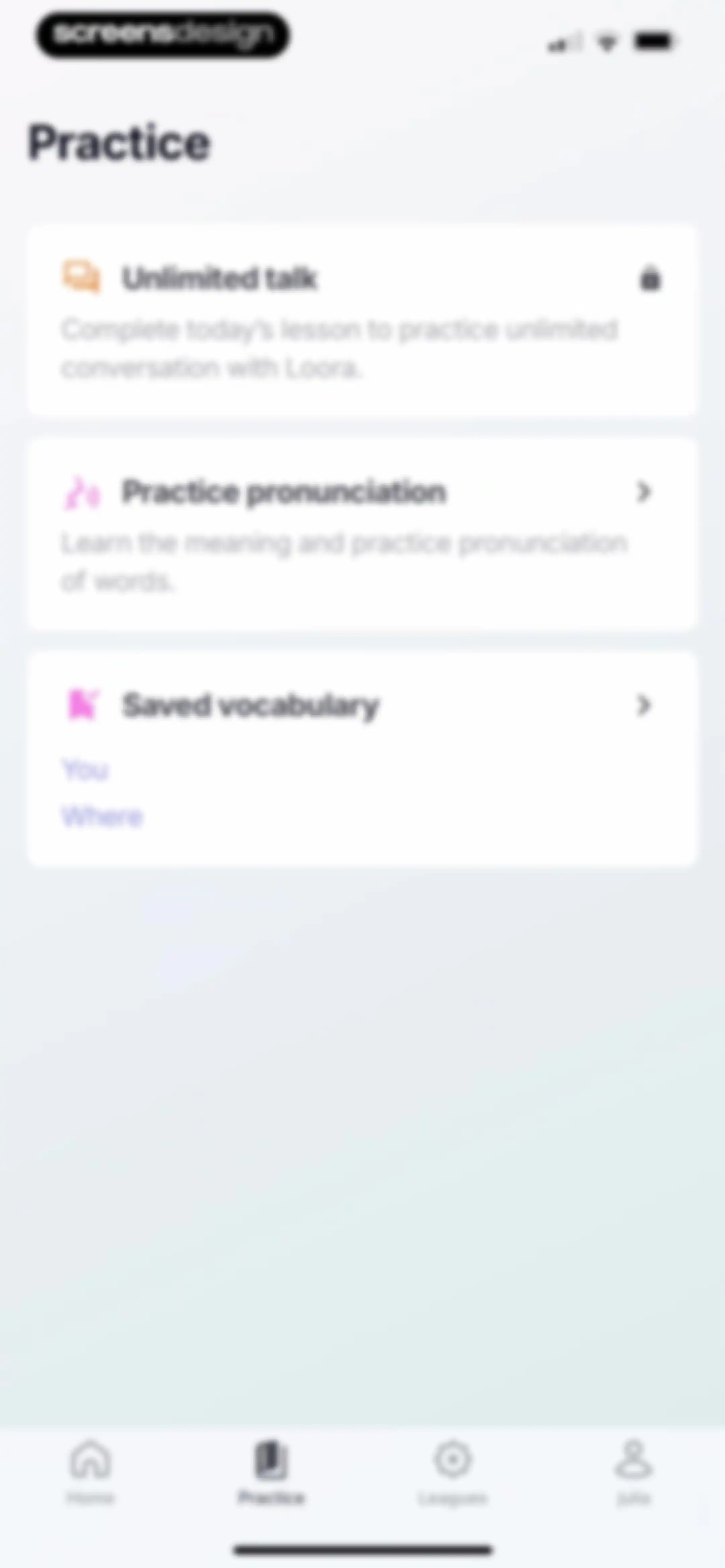 Speak English with Loora AI screen 66