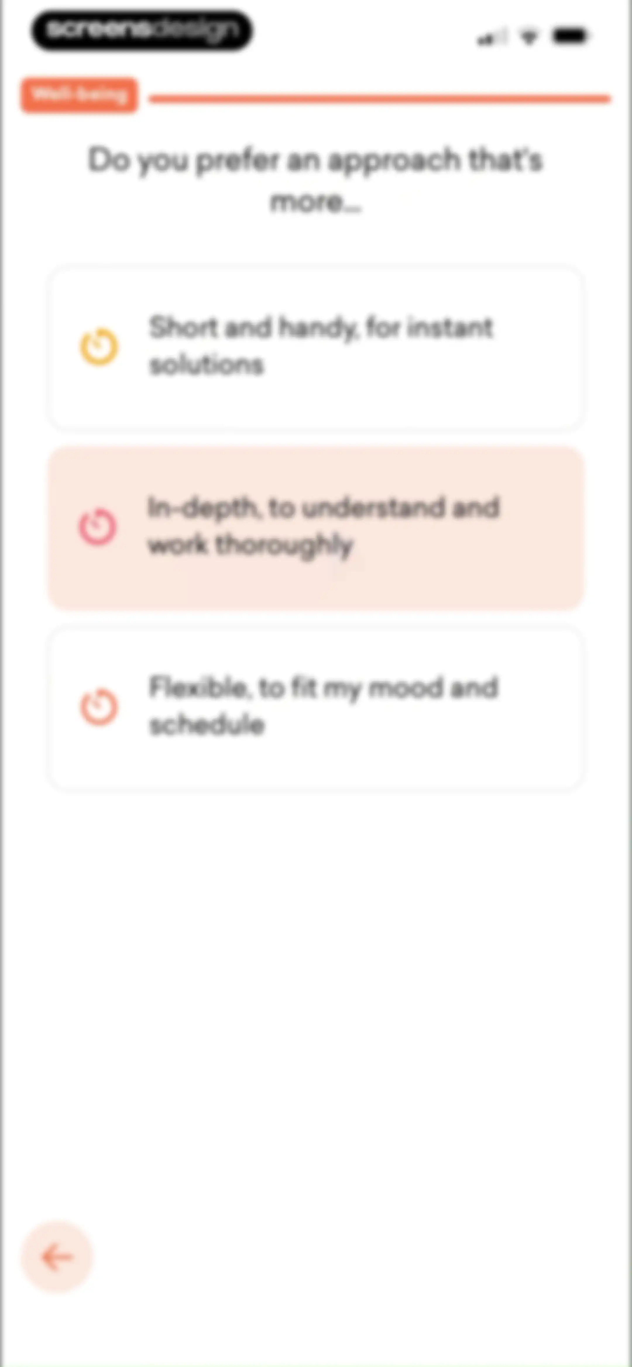 MindDay: Mental Health, Stress screen 41