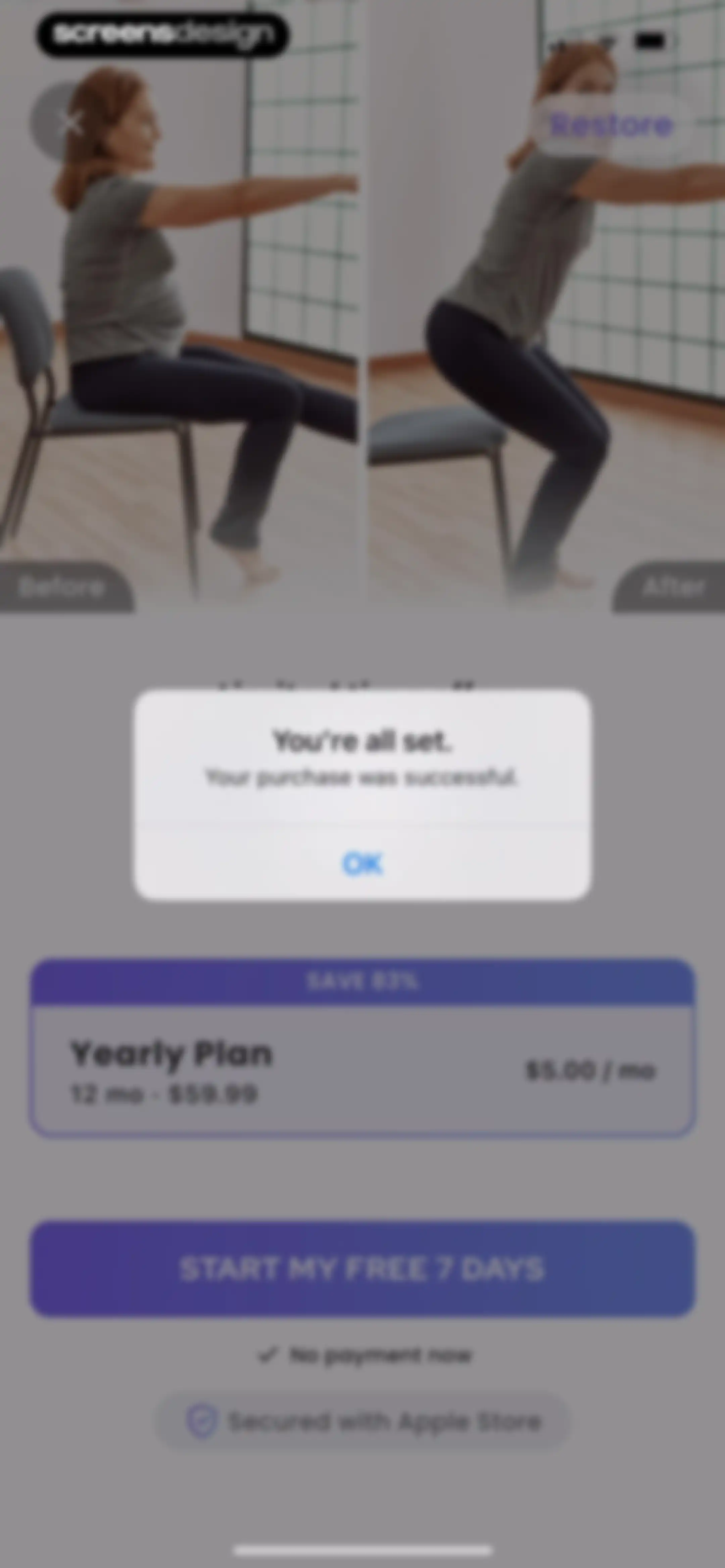 Chair Yoga for Seniors at Home screen 42