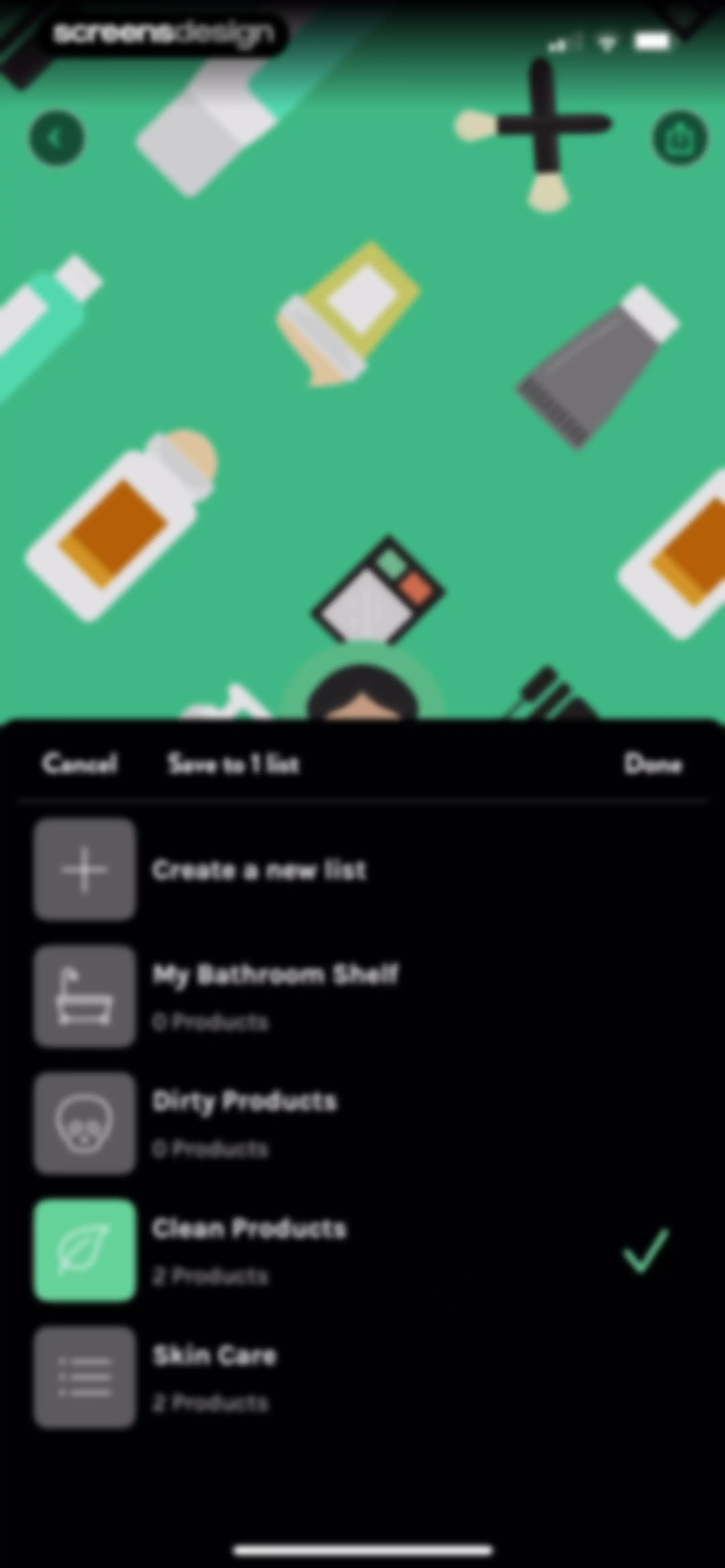 Think Dirty – Shop Clean screen 101