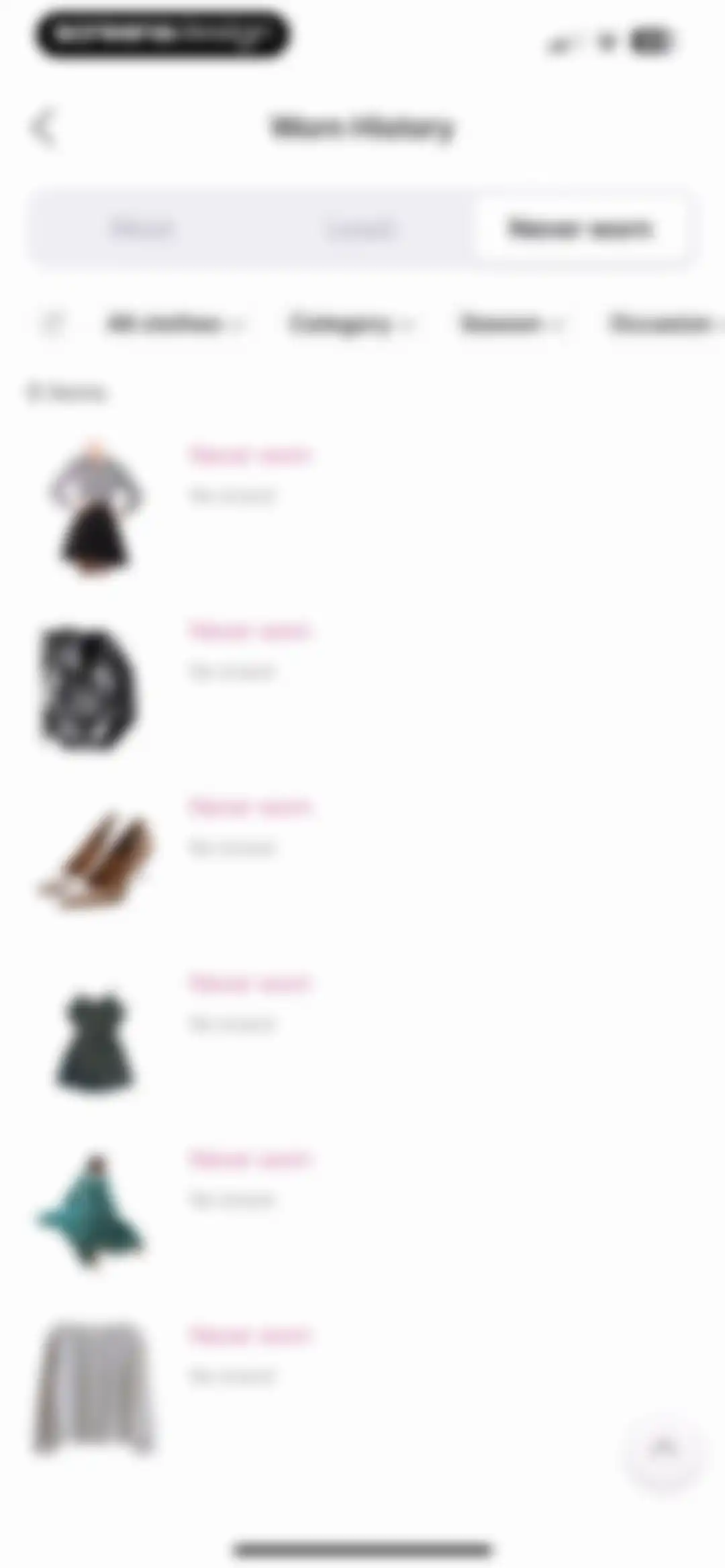 Acloset - AI Fashion Assistant screen 110