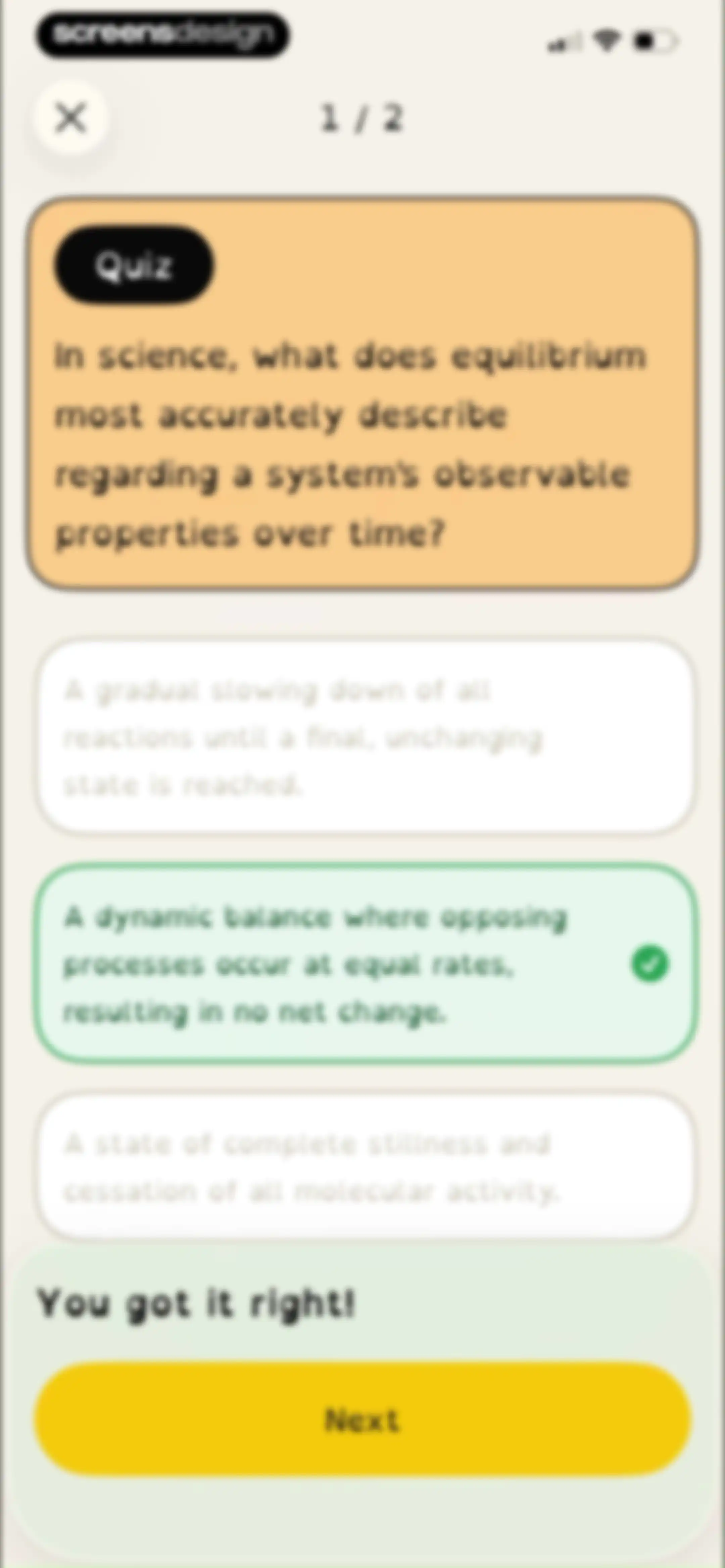 GenK: Daily Learning & Quiz screen 42