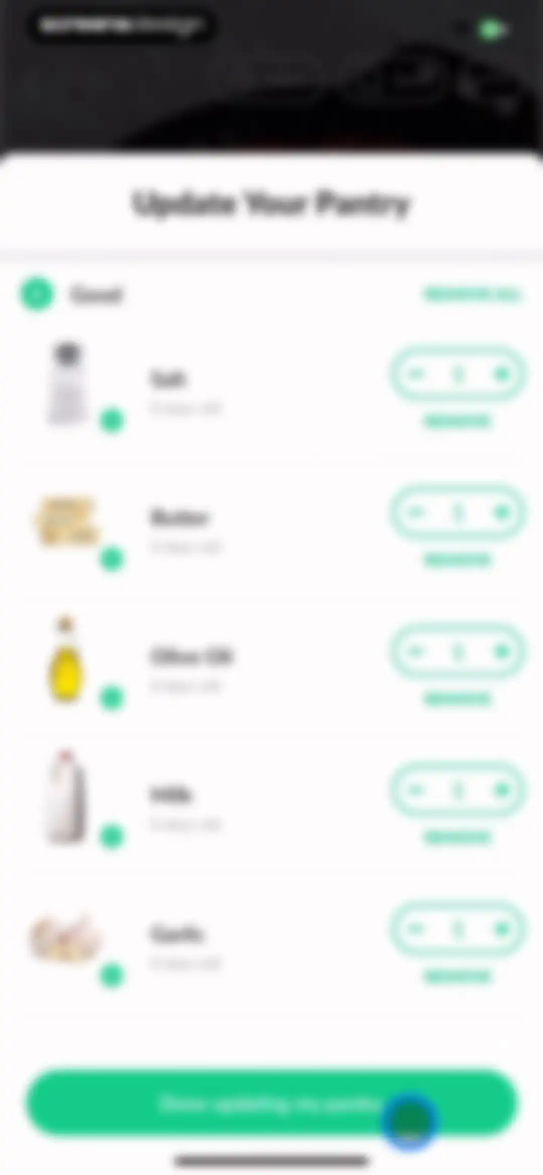 Cooklist: Pantry Meals Recipes screen 64