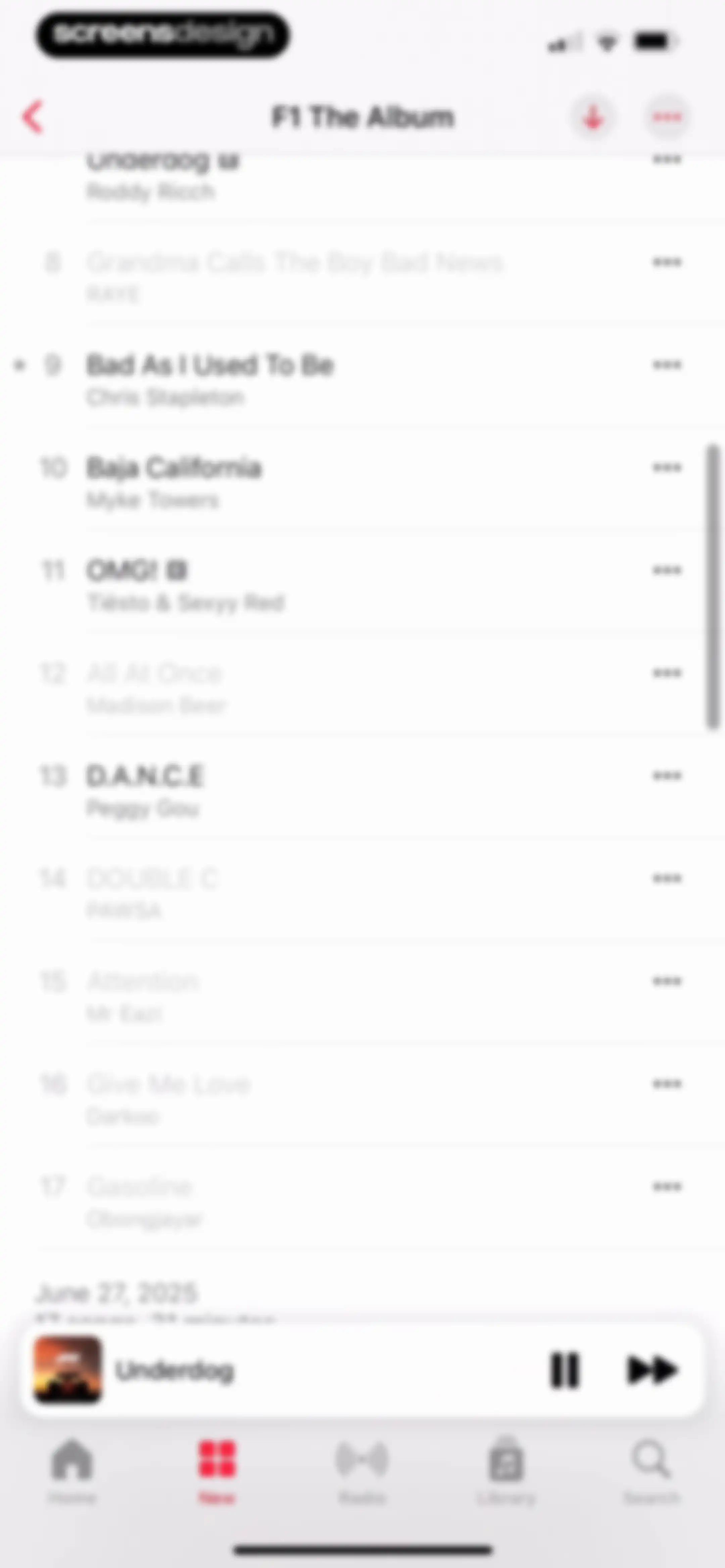 Apple Music screen 49