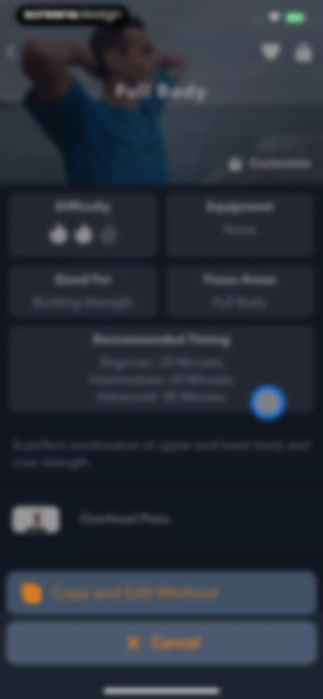 Sworkit Fitness & Wellness App screen 51