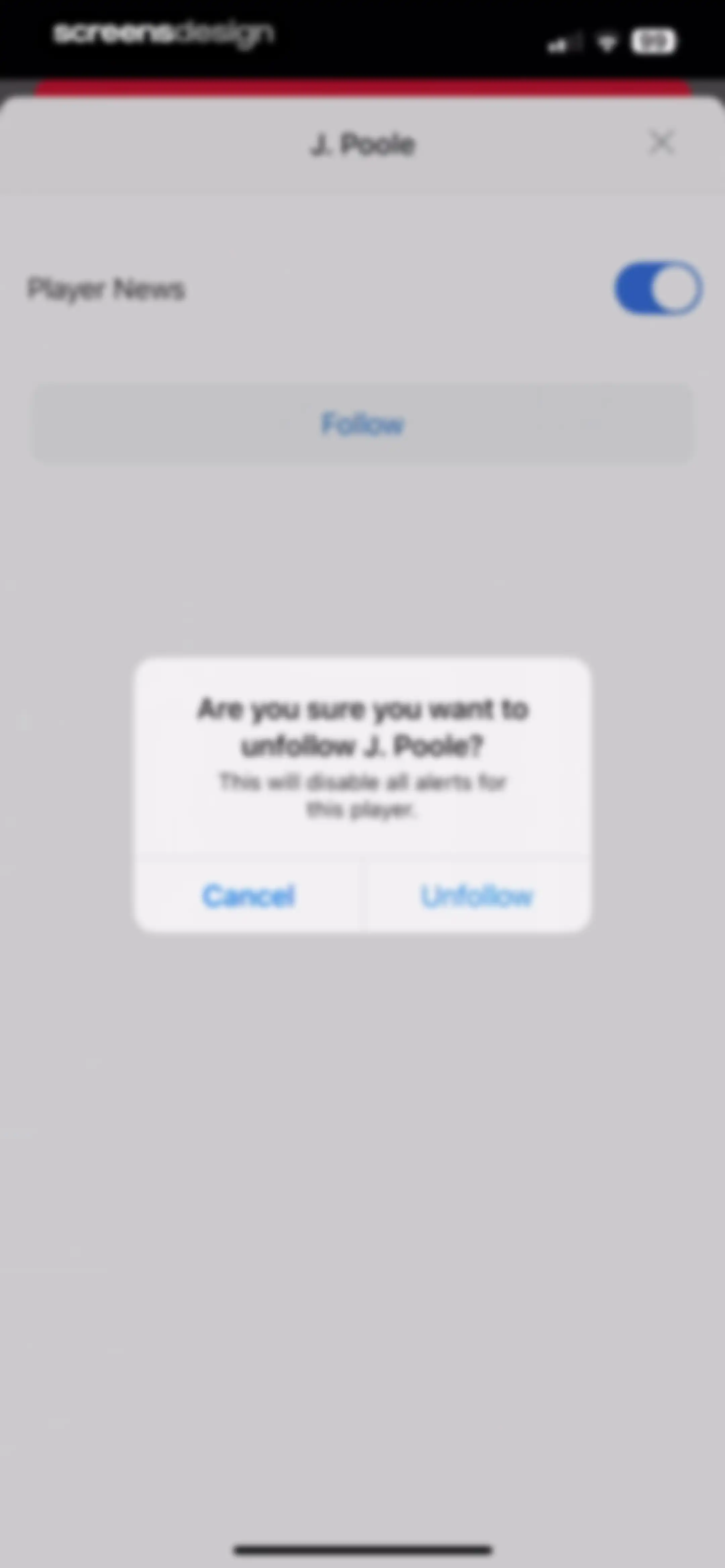 ESPN: Live Sports & Scores screen 27