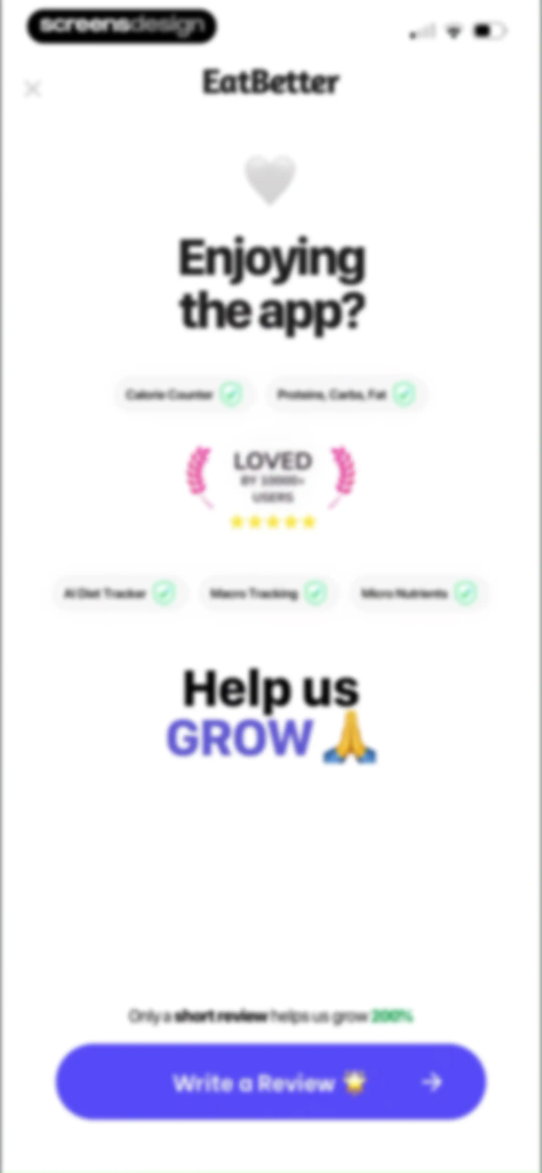 EatBetter: AI Food Journal screen 97