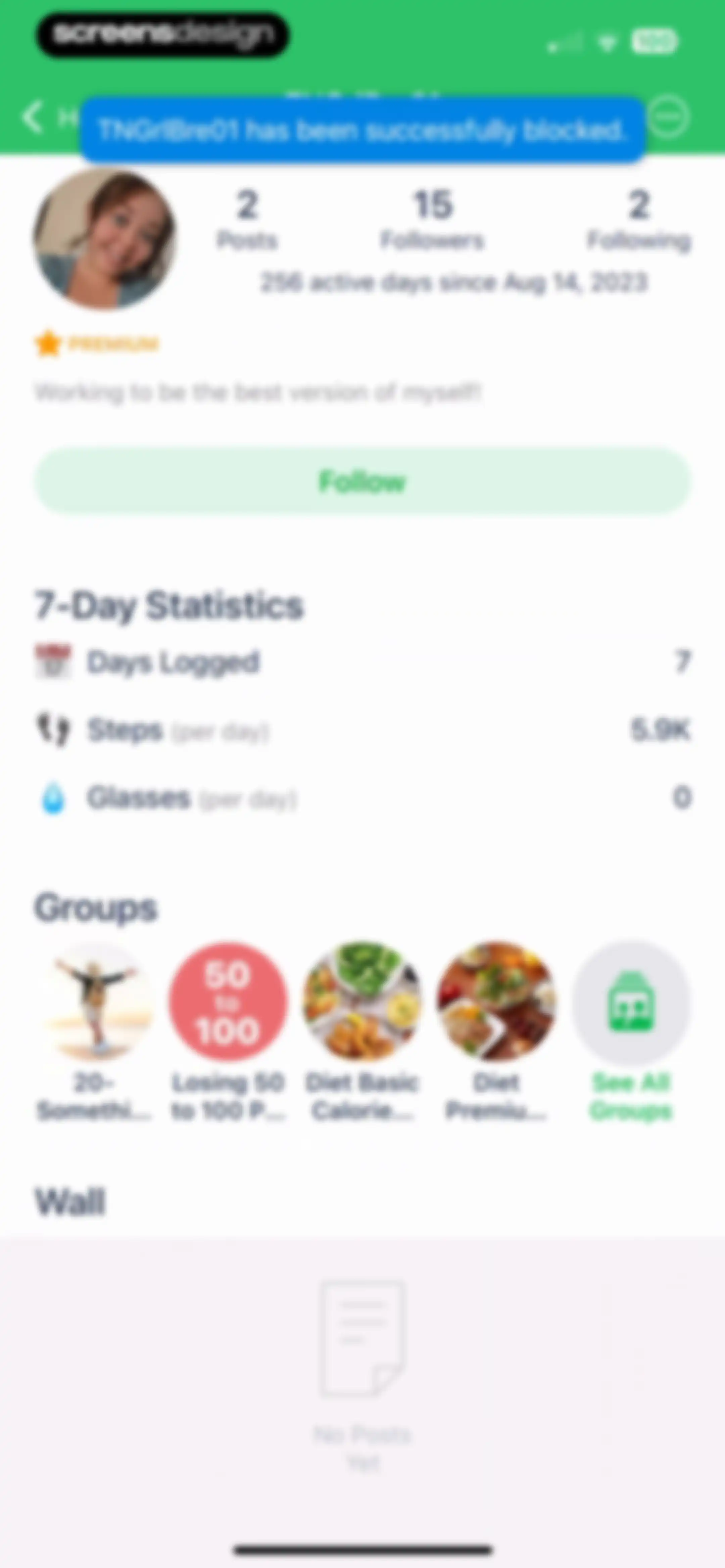 Calorie Counter - MyNetDiary screen 231