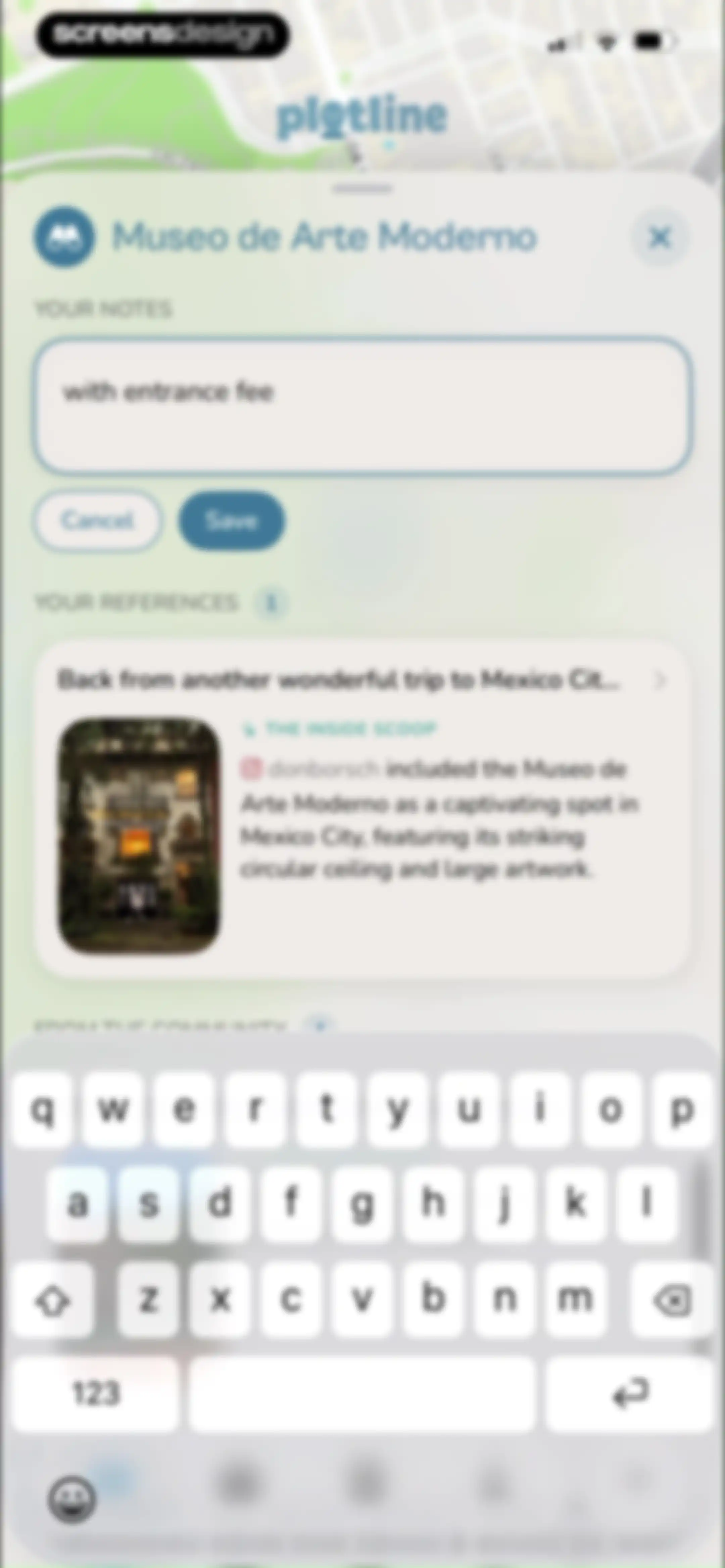 Plotline: Travel Map & Planner screen 32