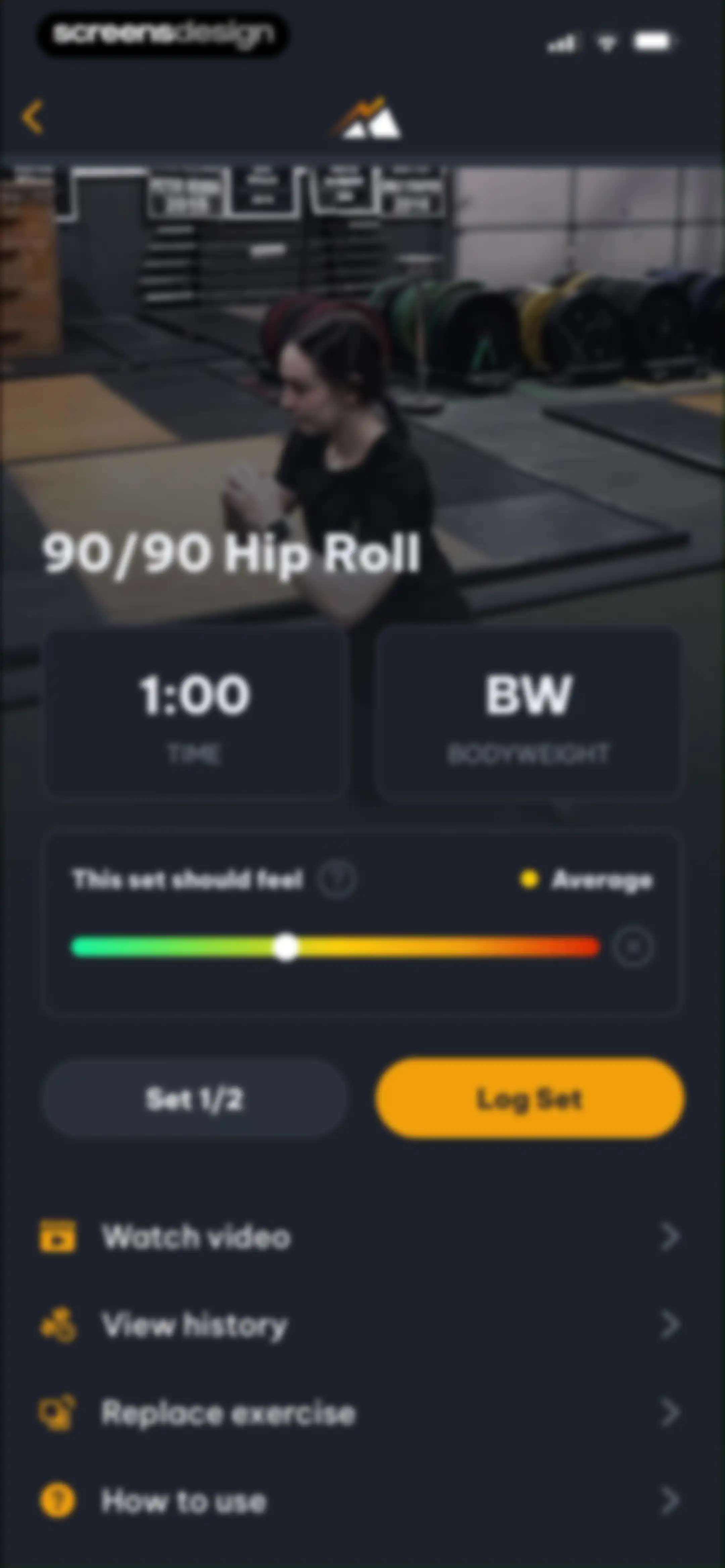 Peak Strength screen 49