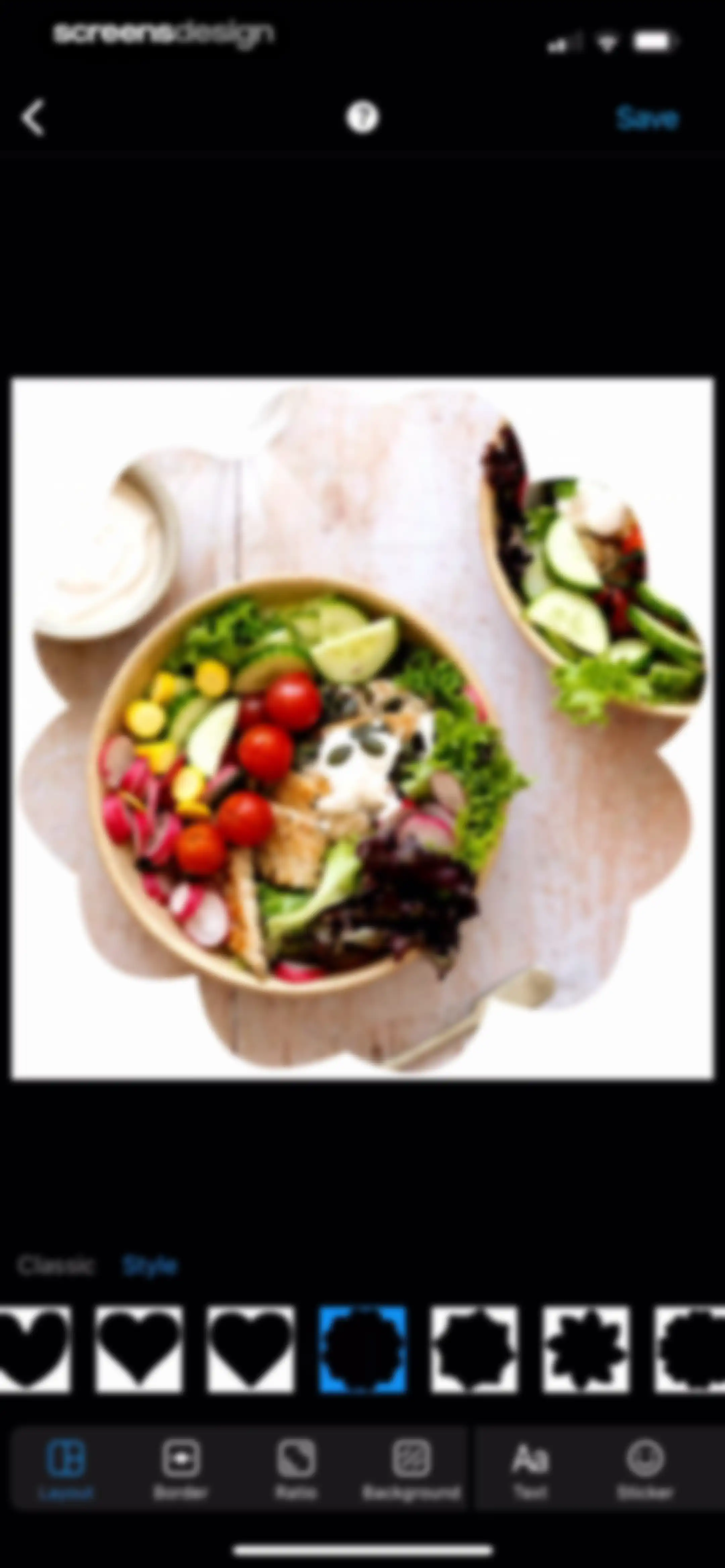 Layout for Instagram: Collage screen 25