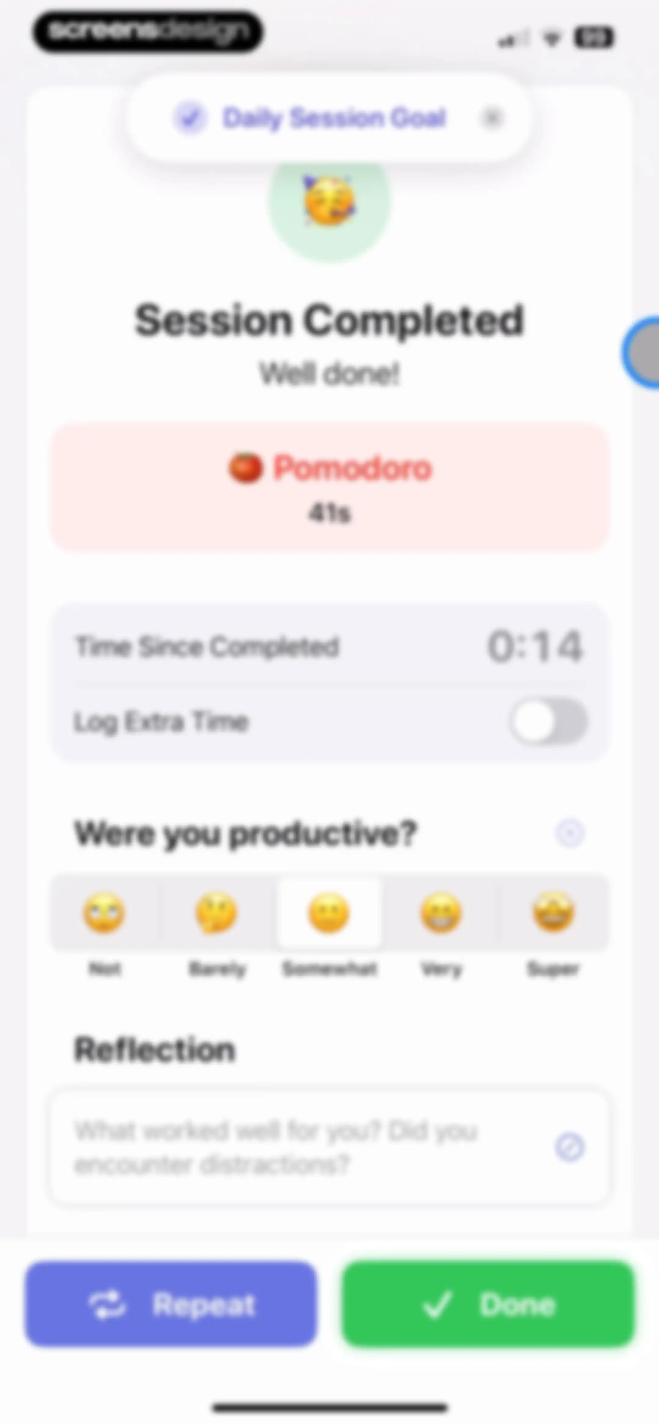 Focused Work - Pomodoro Timer screen 20