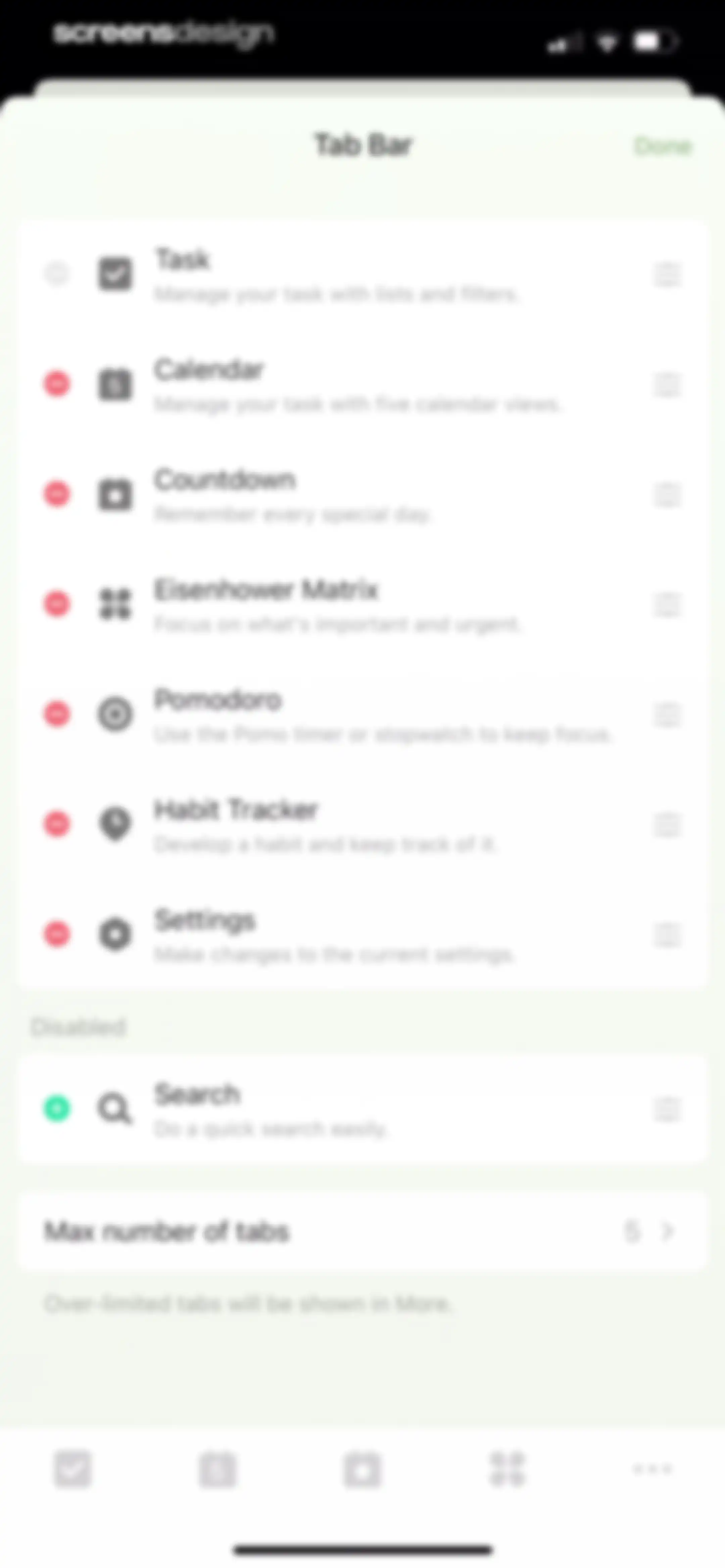 TickTick:To-Do List & Calendar screen 212