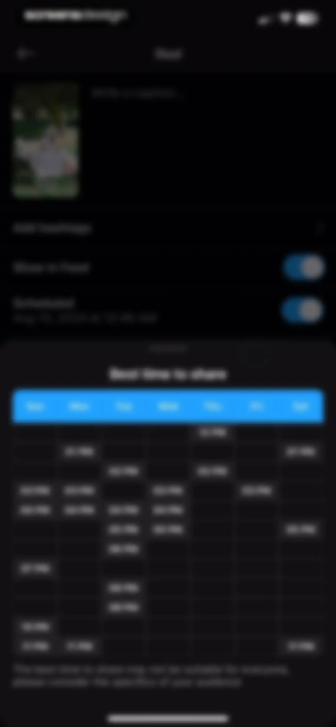 My Feed・Grid Preview & Planner screen 47