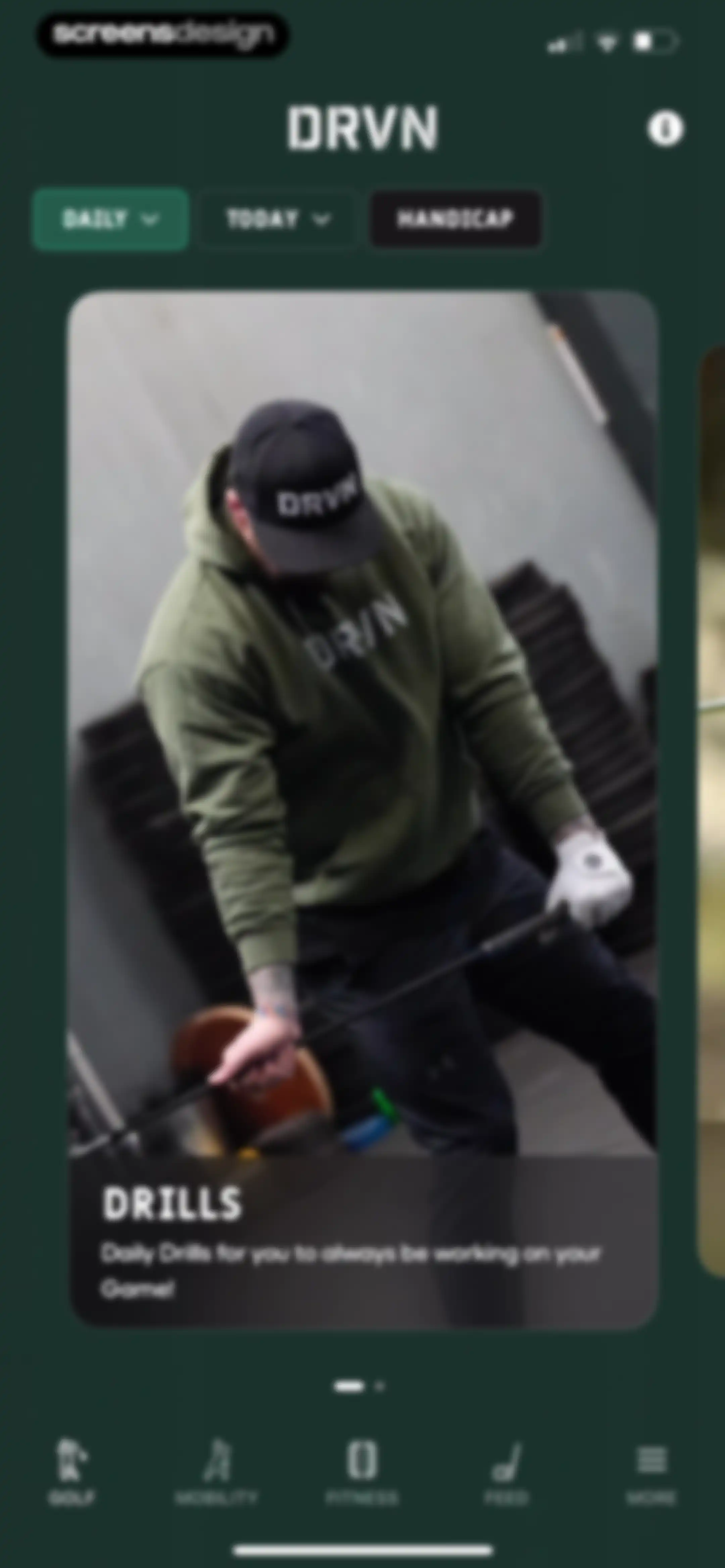 DRVN - Golf & Gym Workouts screen 45