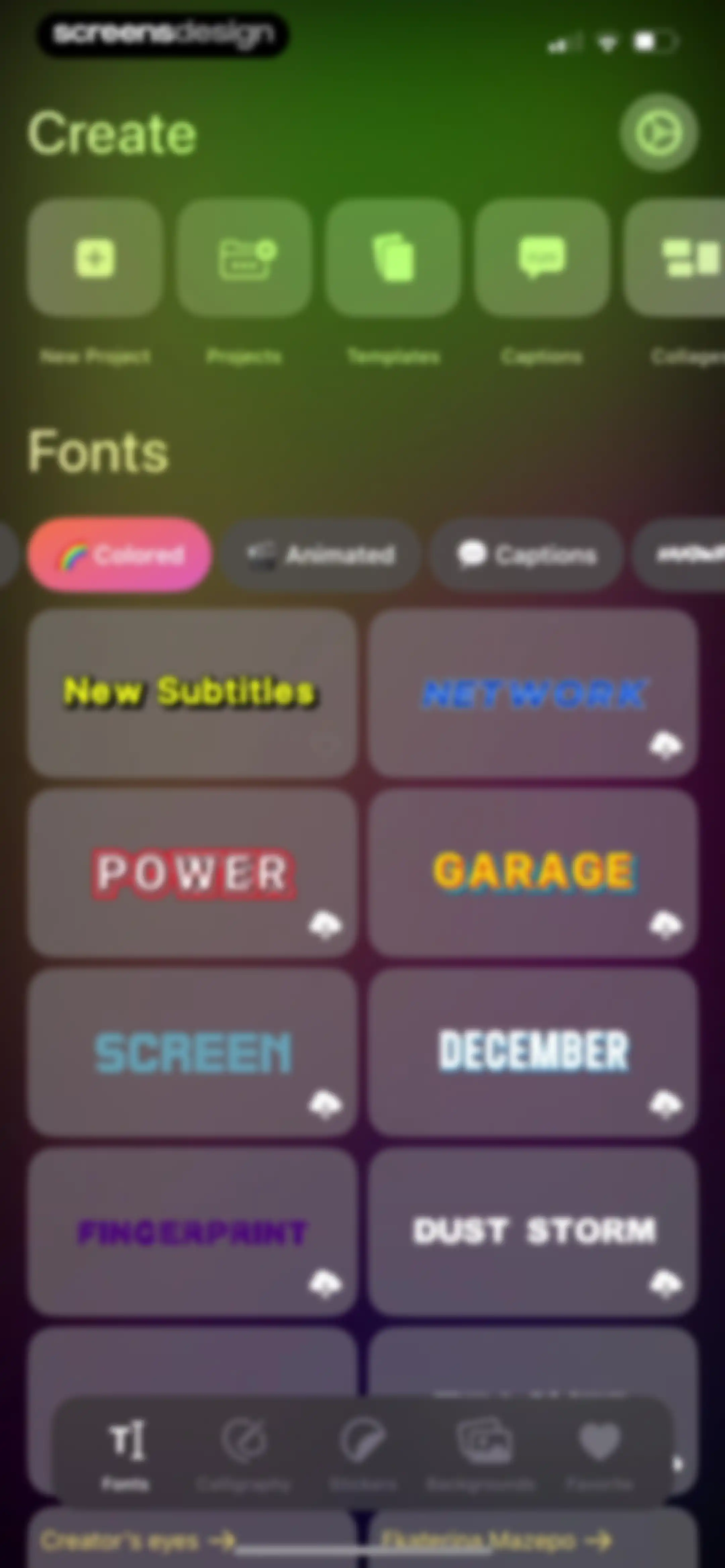 Leto: Font for Instagram Story screen 15