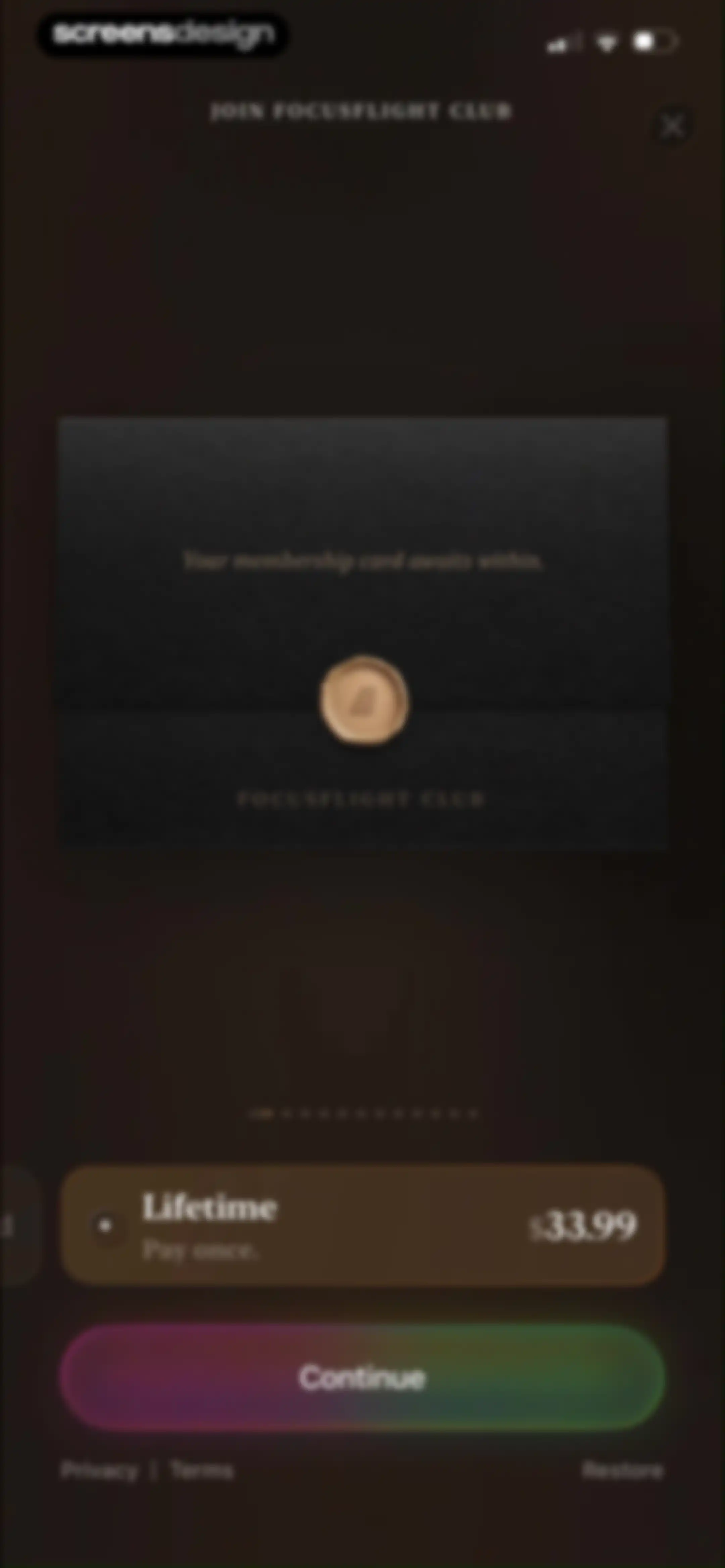 FocusFlight - Deepfocus Timer screen 116