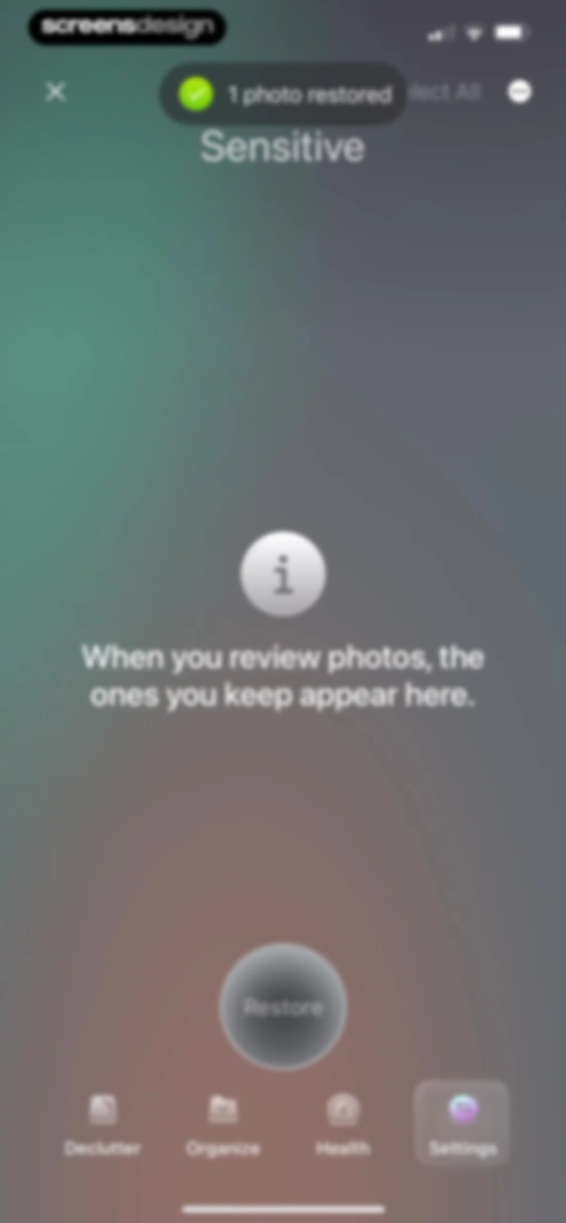 CleanMy®Phone: Cleanup Storage screen 83
