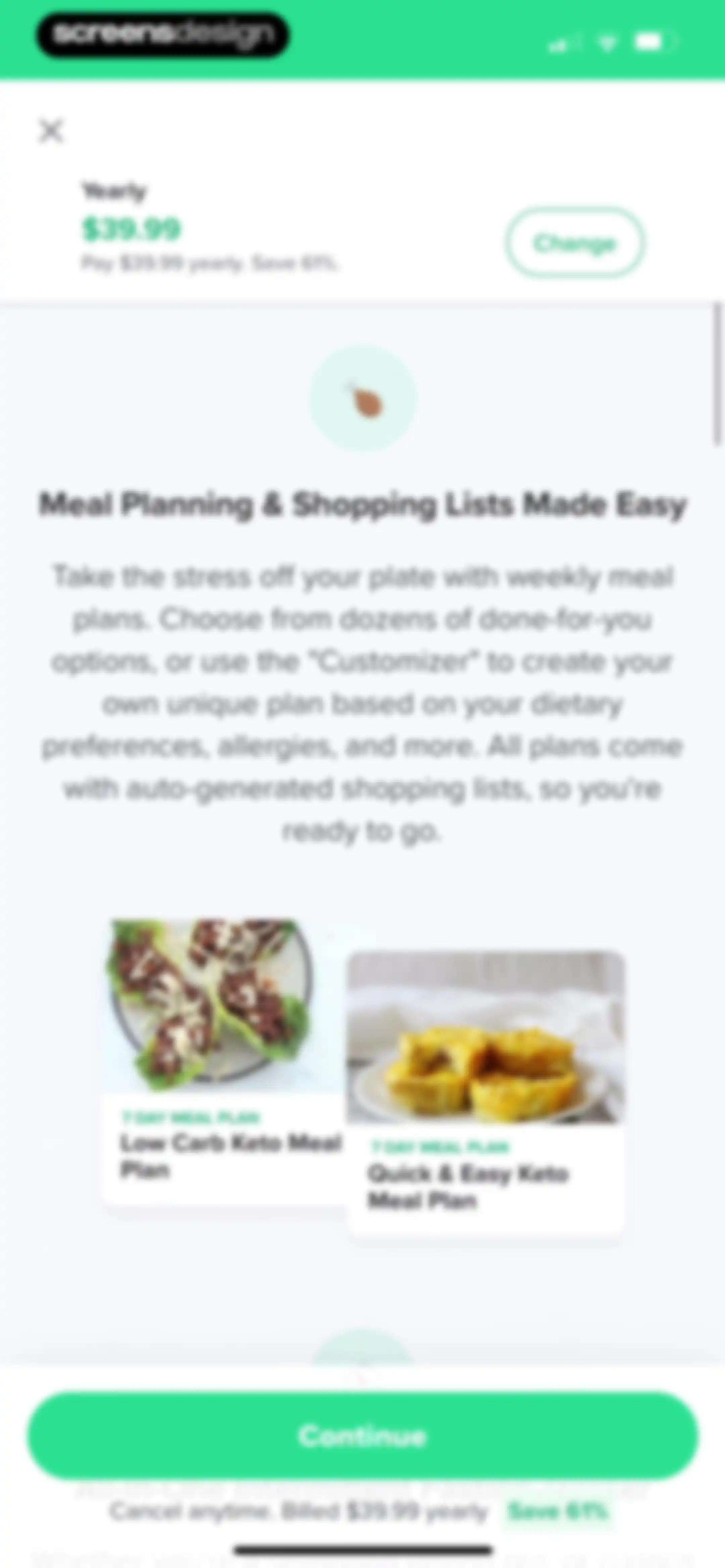 Carb Manager: Keto & Macro Log screen 35