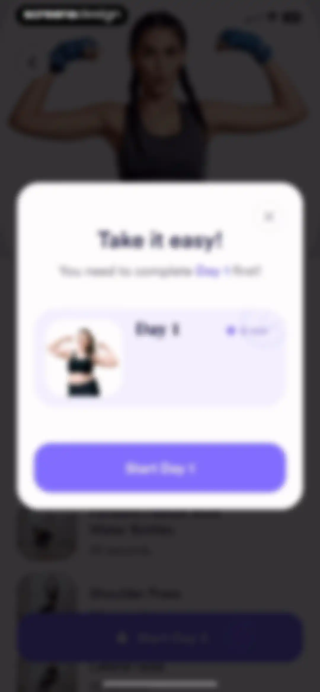 Light: Chair Yoga Plan screen 38
