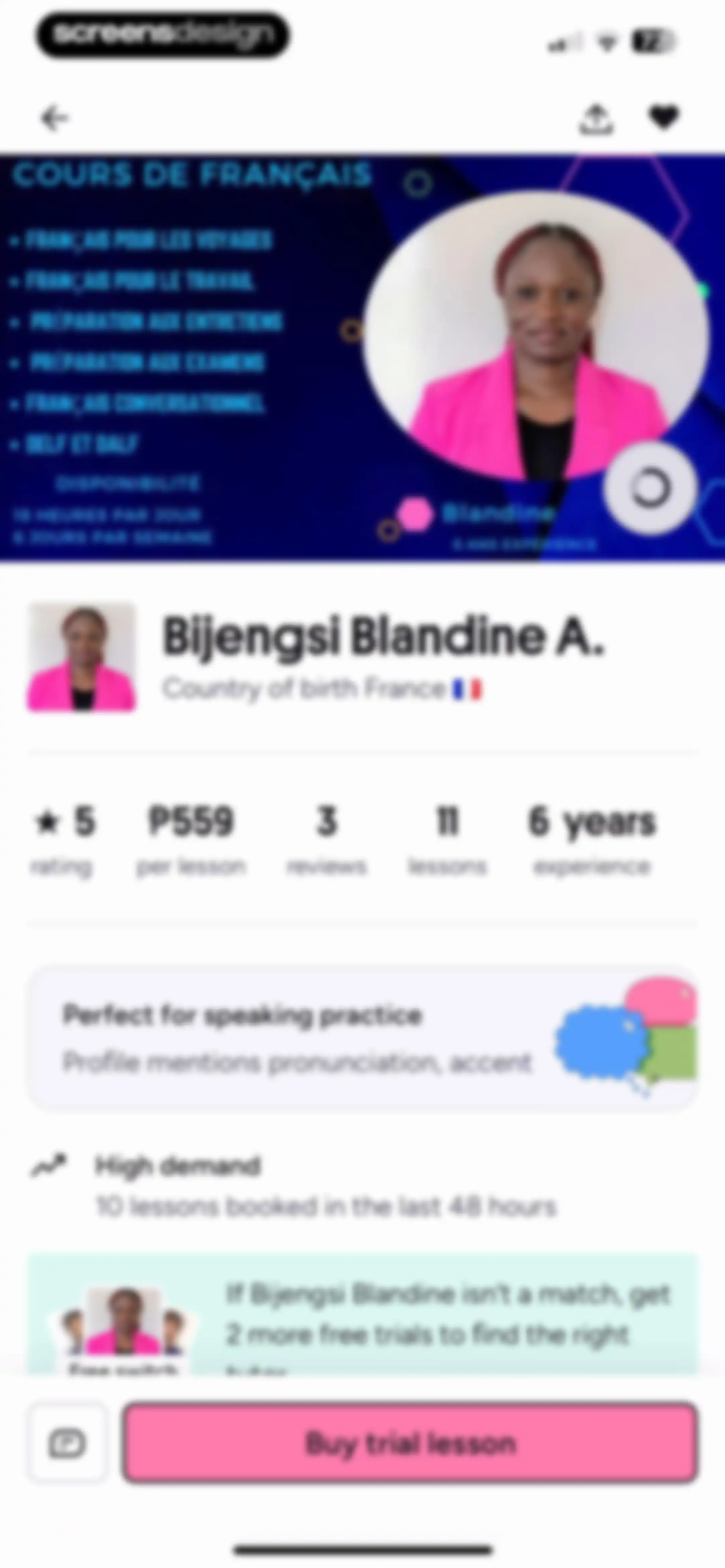 Preply - Language Learning App screen 47