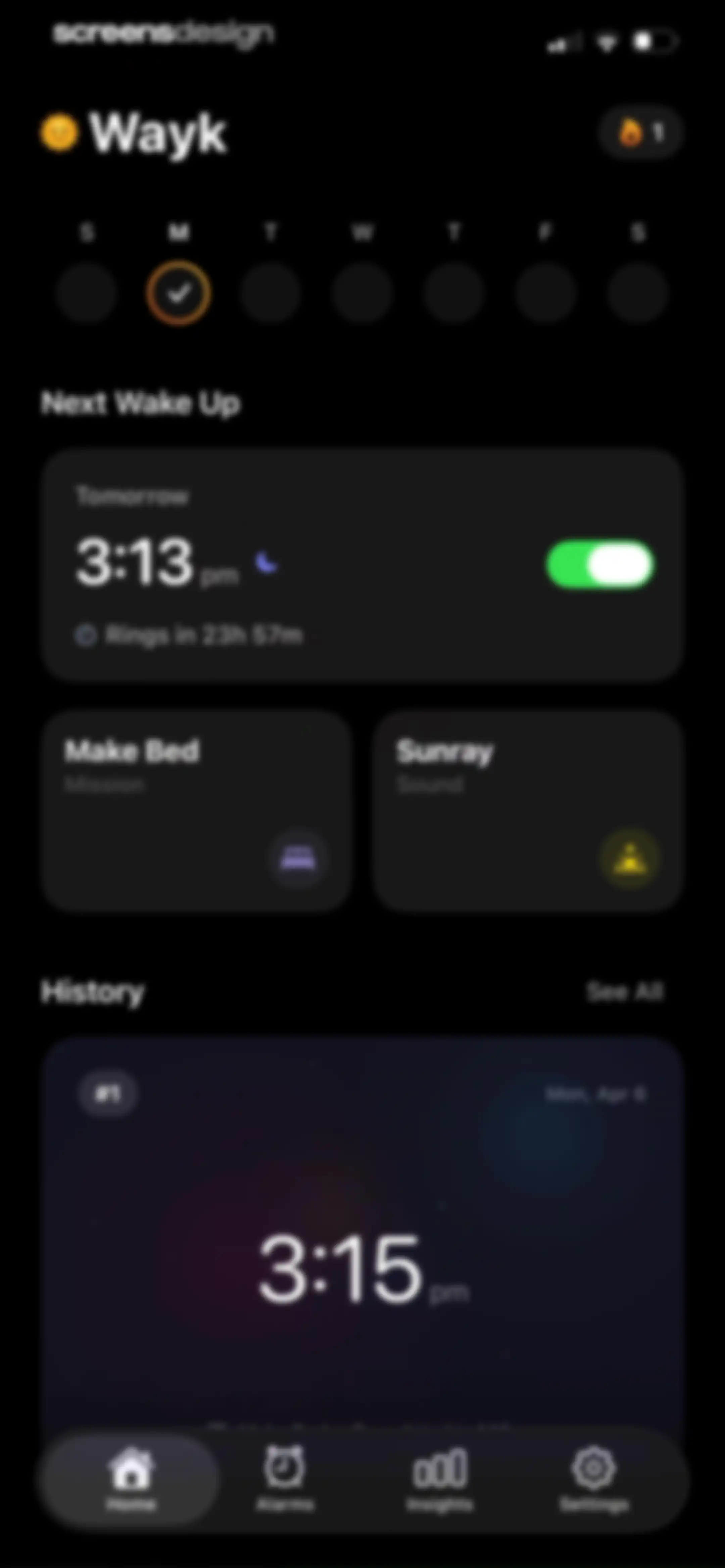 Wayk: Alarm Clock to Wake Up screen 77