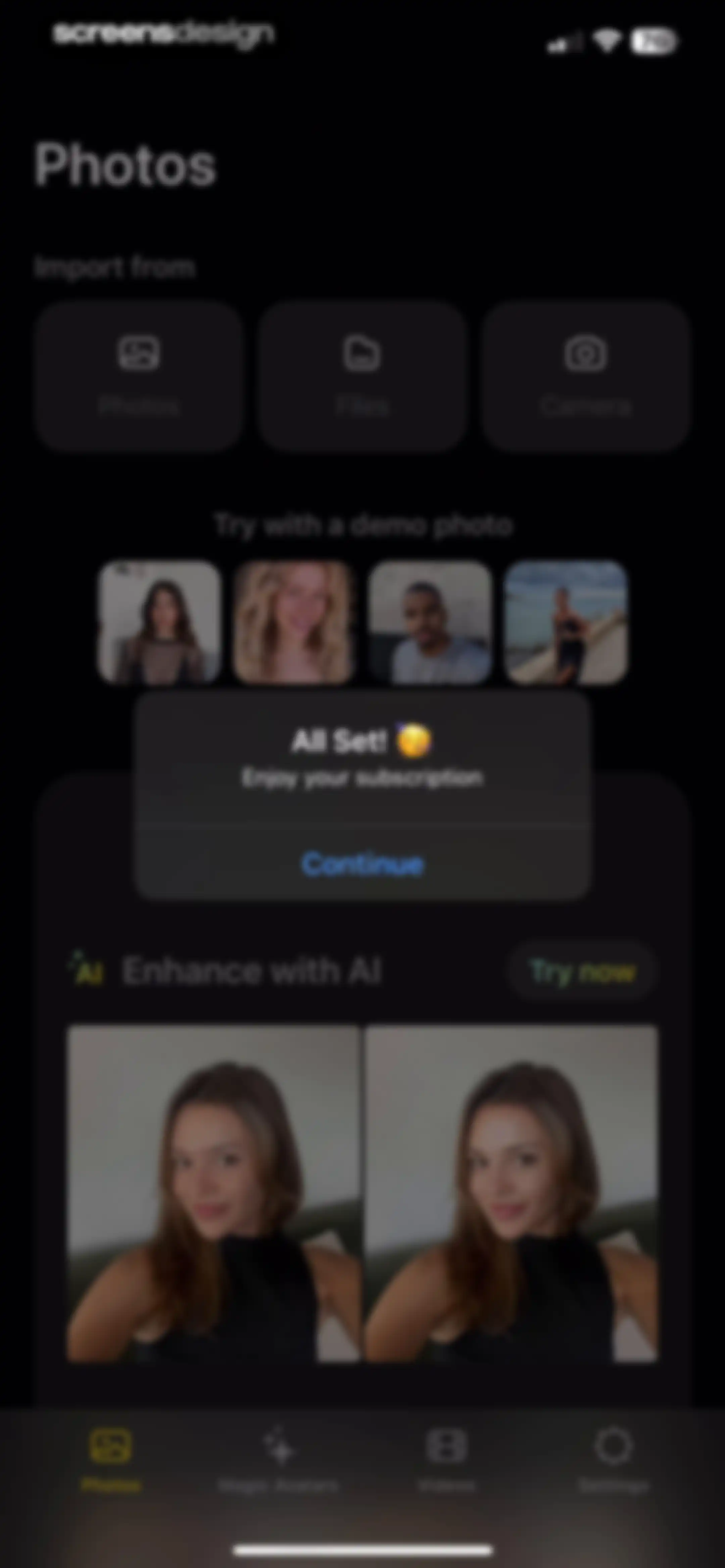 Lensa AI: Photo Editor screen 20