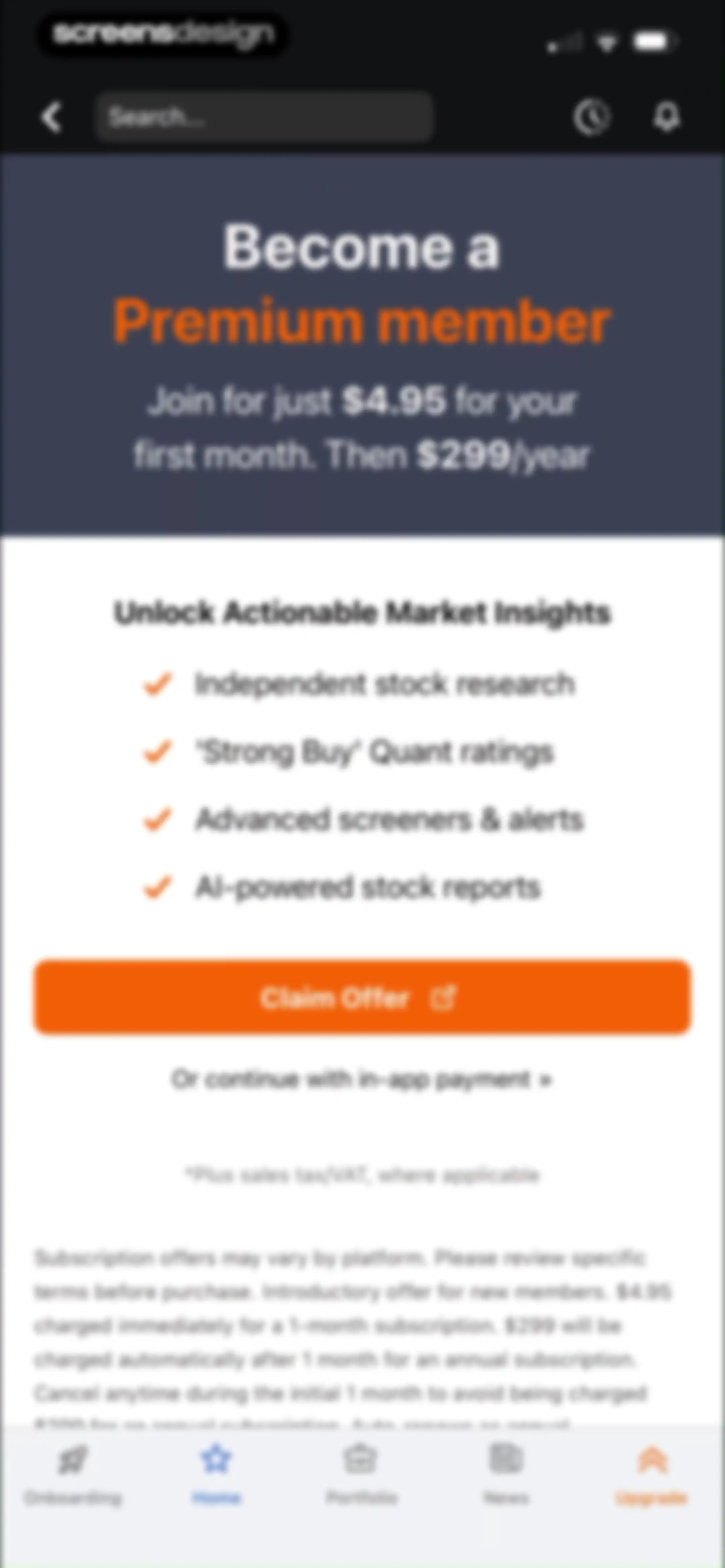 Seeking Alpha: News & Analysis screen 8