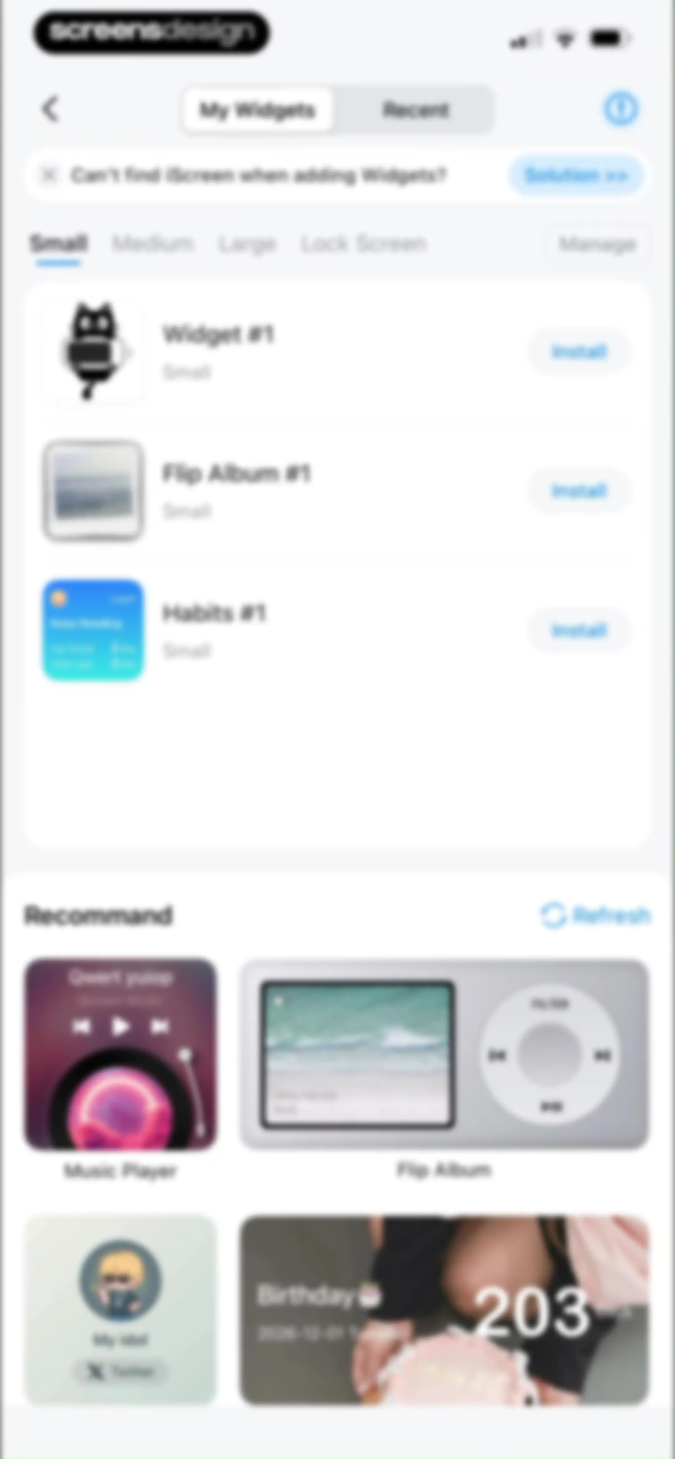 iScreen - Widgets & Wallpaper screen 15