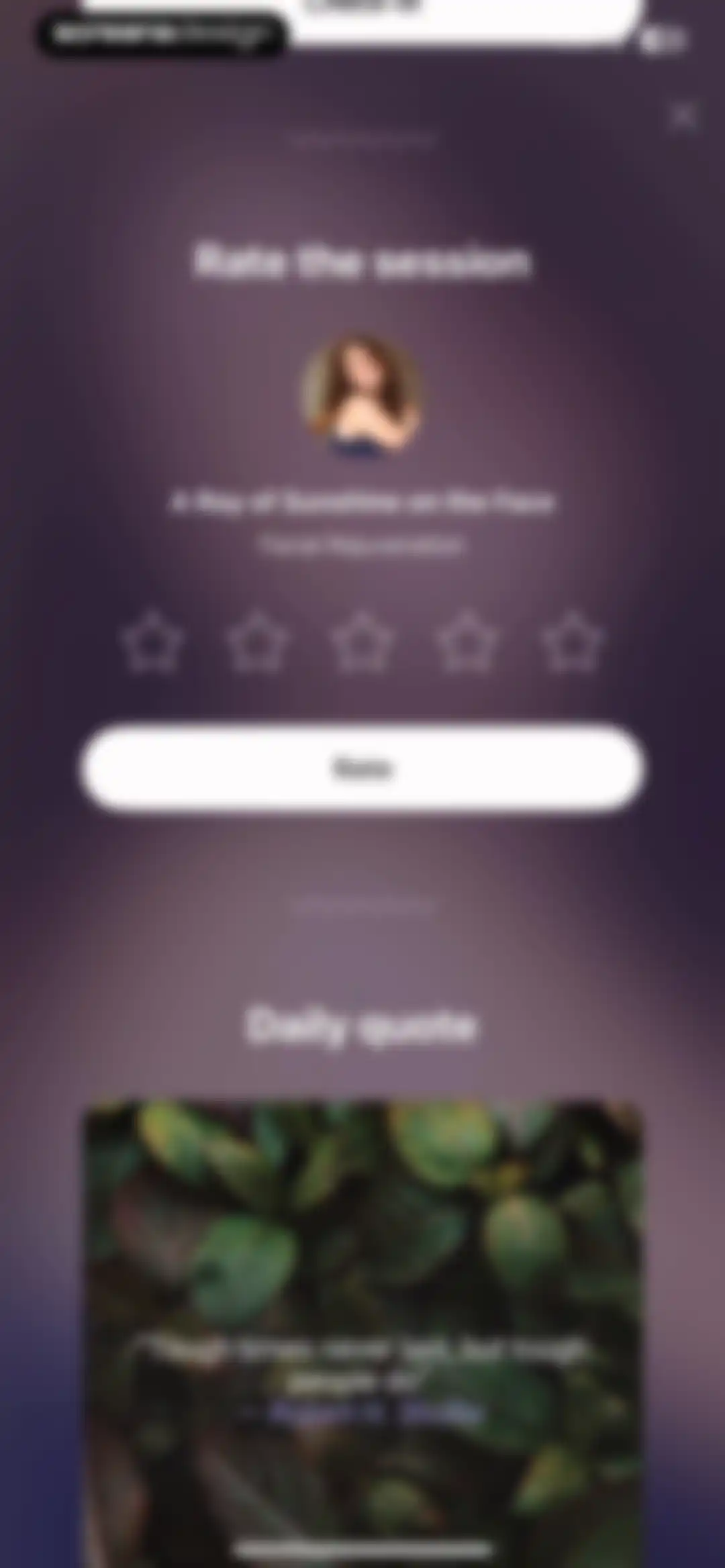 Mo Meditation, Sleep, Recovery screen 44