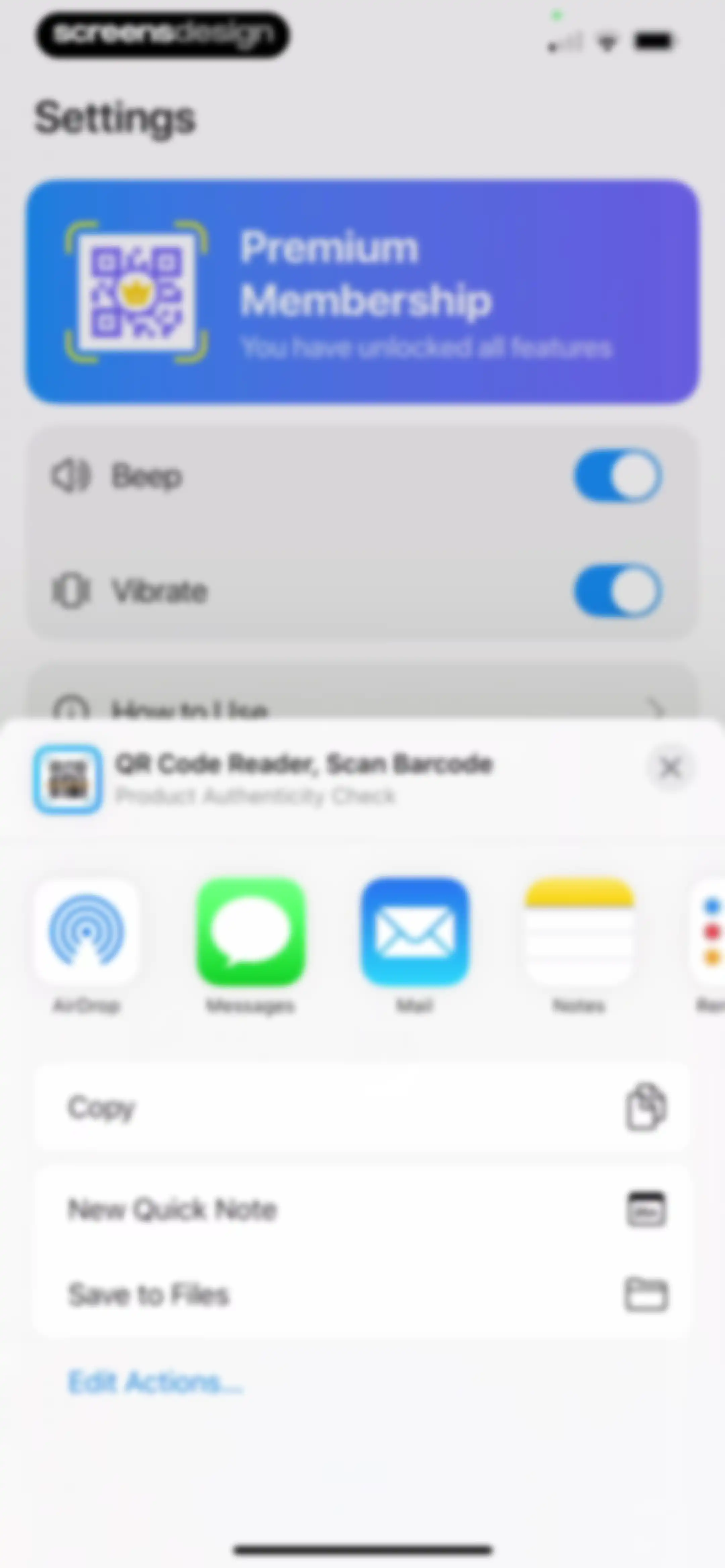 QR Code Reader, Scan Barcode screen 75
