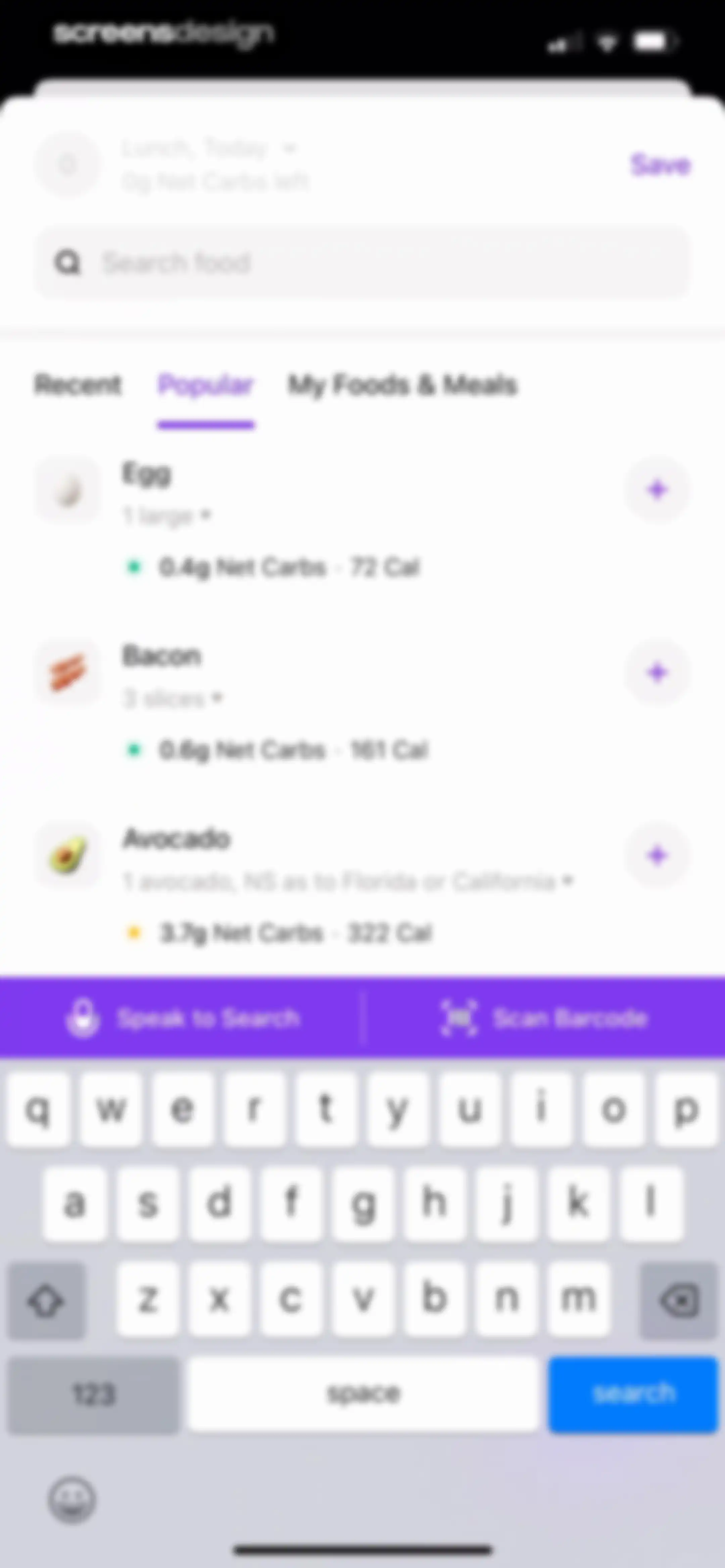 Keto Diet App － Carb Tracker screen 142