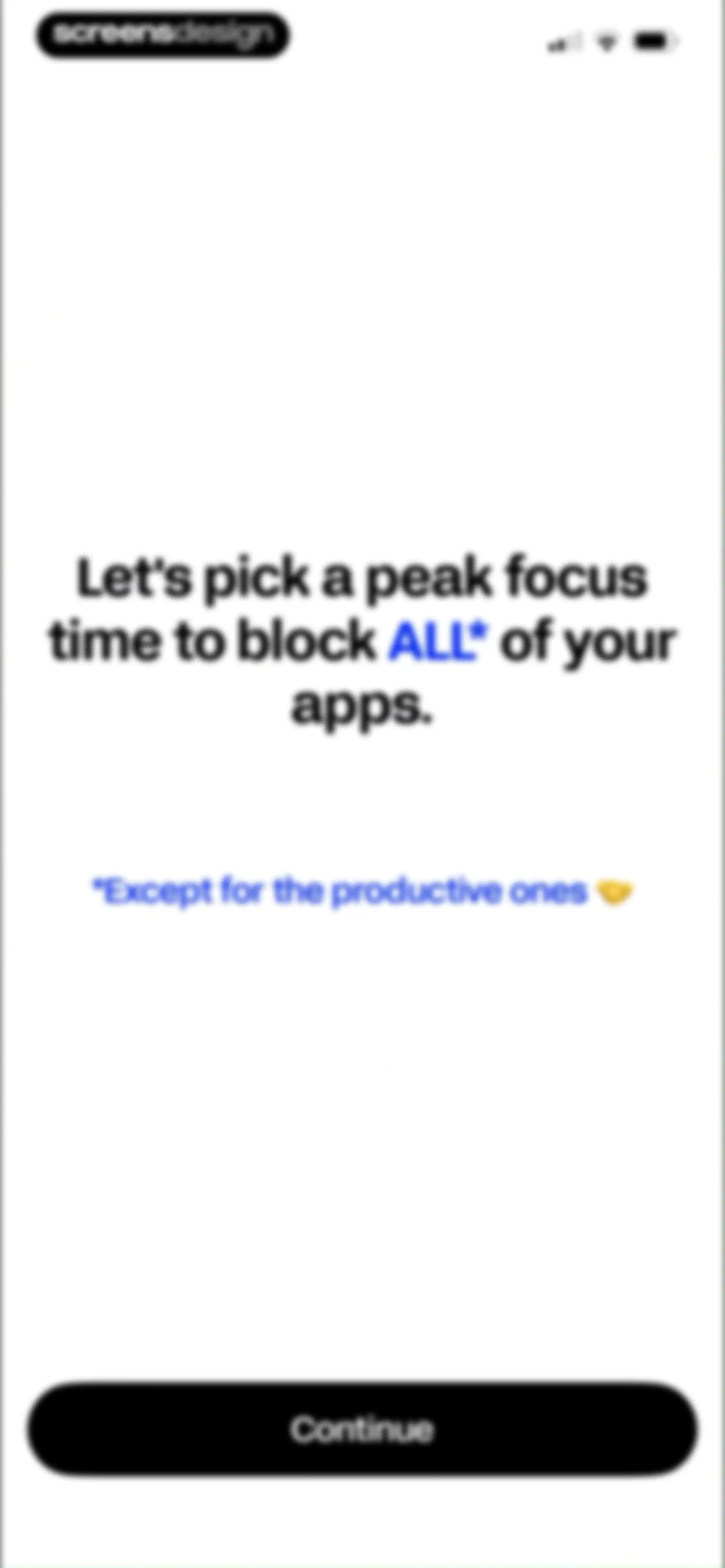 BePresent: Screen Time Control screen 45