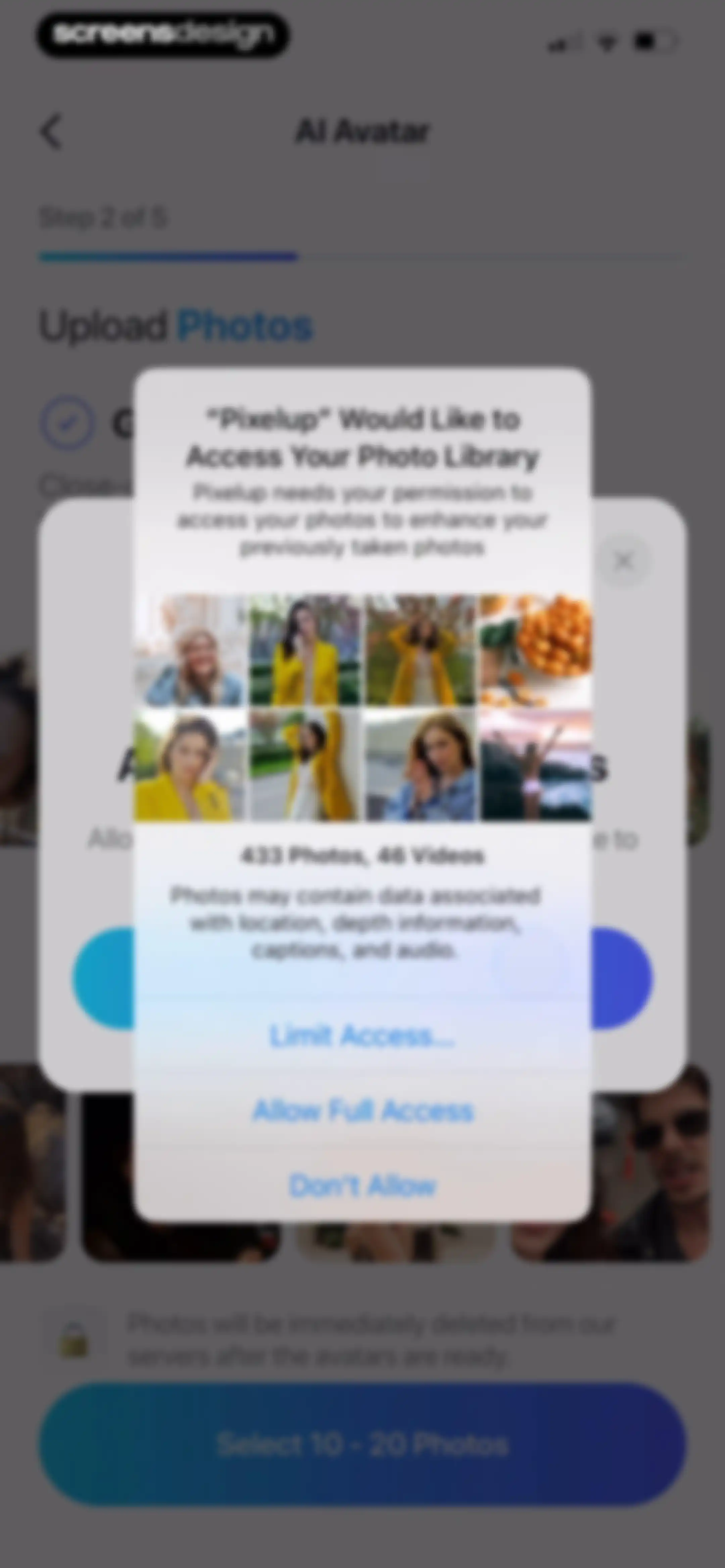 Pixelup: AI Photo Enhancer App screen 17