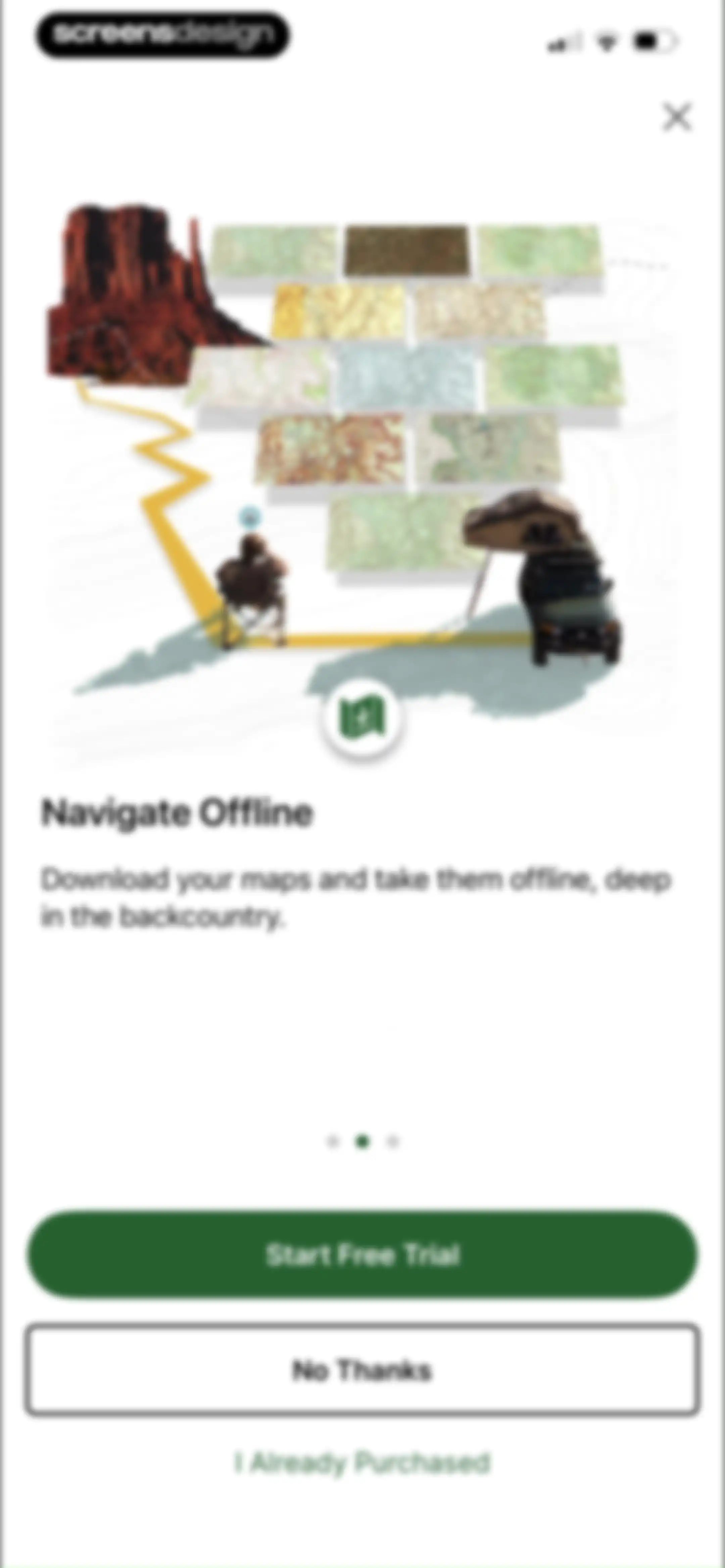 Gaia GPS: Mobile Trail Maps screen 13